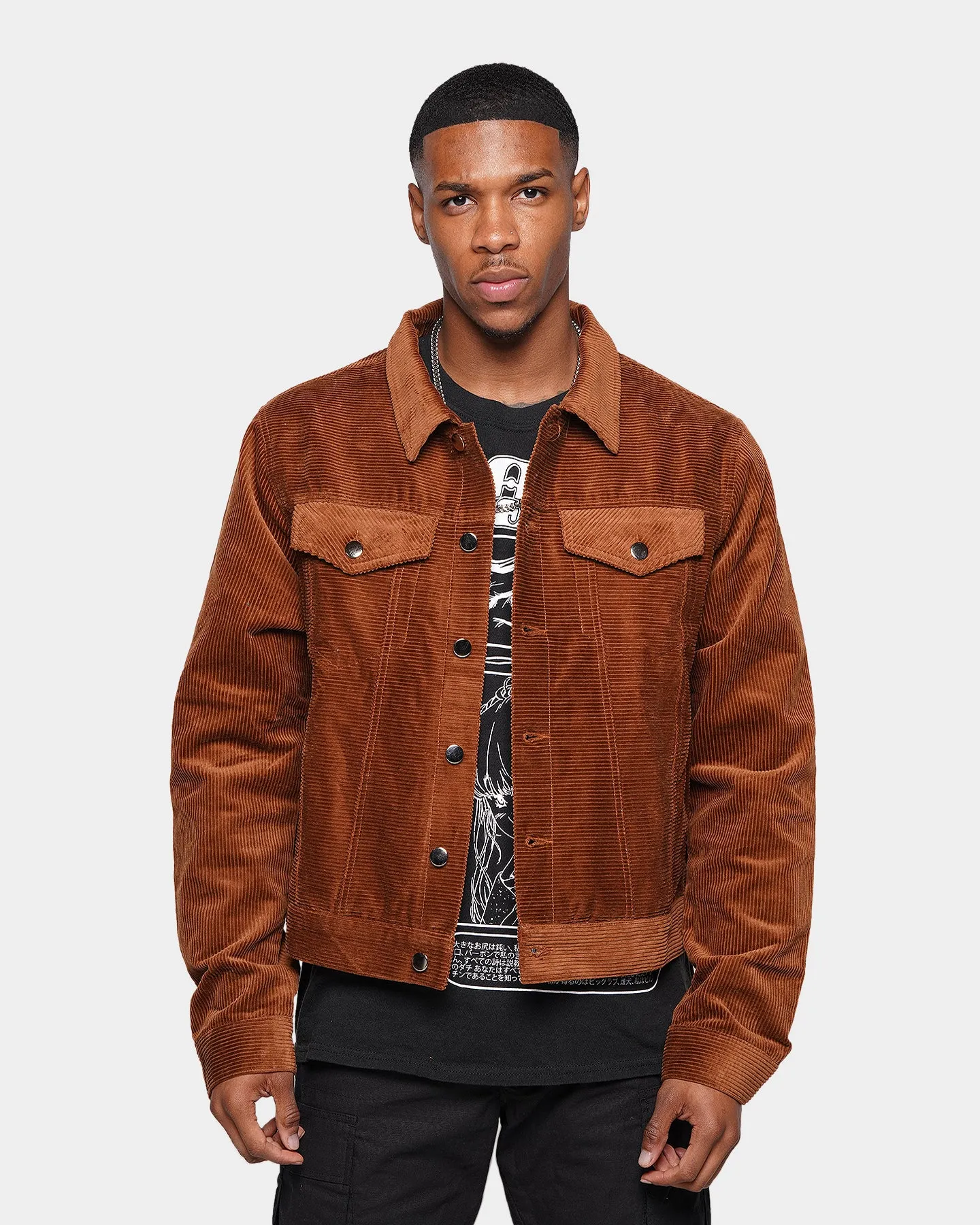 popular in Africa Smell XXIII Sure Cord Jacket Brown