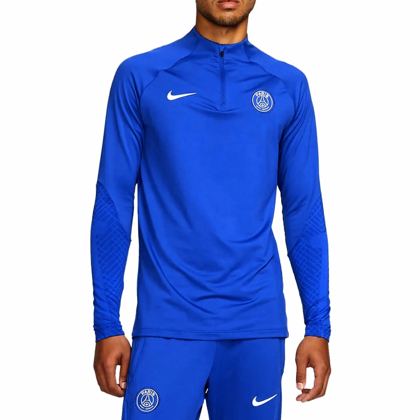 Cologne Paris Saint Germain blue training technical tracksuit 2023 - Nike
