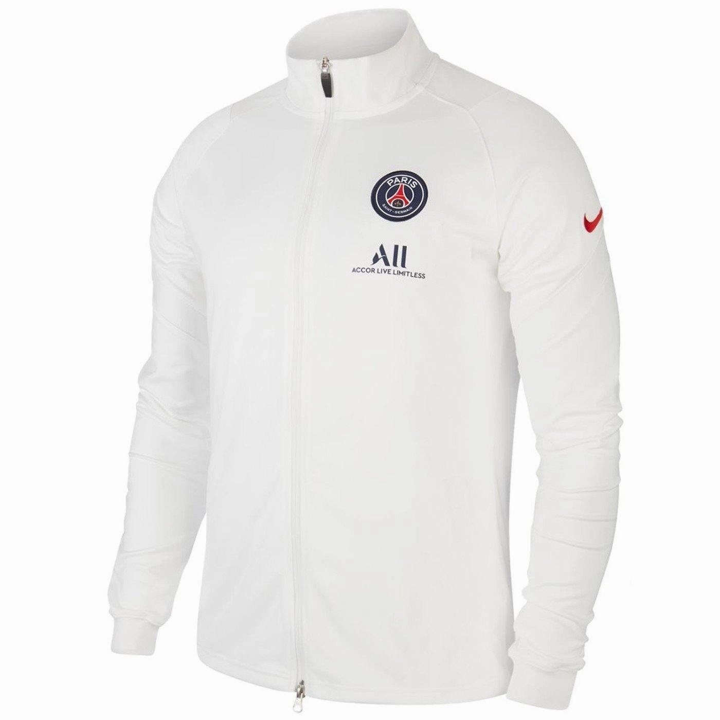 Paris Saint Germain training presentation soccer tracksuit 2020/21 - Nike barbershop