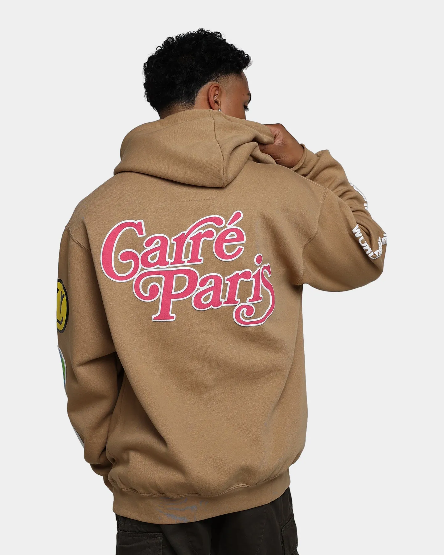 Swim Raglan sleeves Carr?? Worldwide Essential Hoodie Sandstone