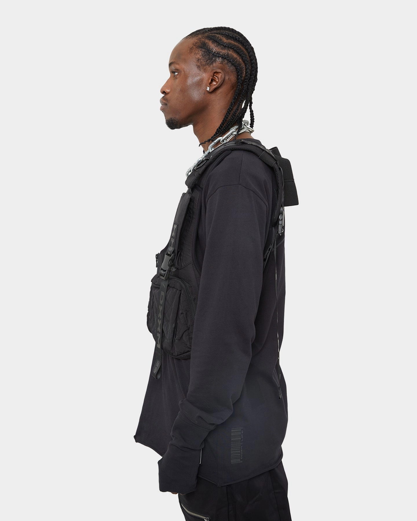 DXXMLIFE L-3 A Chain$aw Utility Vest Black Gender - neutral Premium Fit