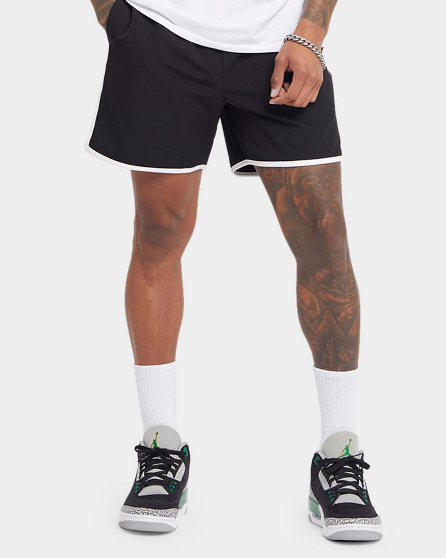 Recycled Material Stay Cool XXIII Maxime Racing Shorts Black/White