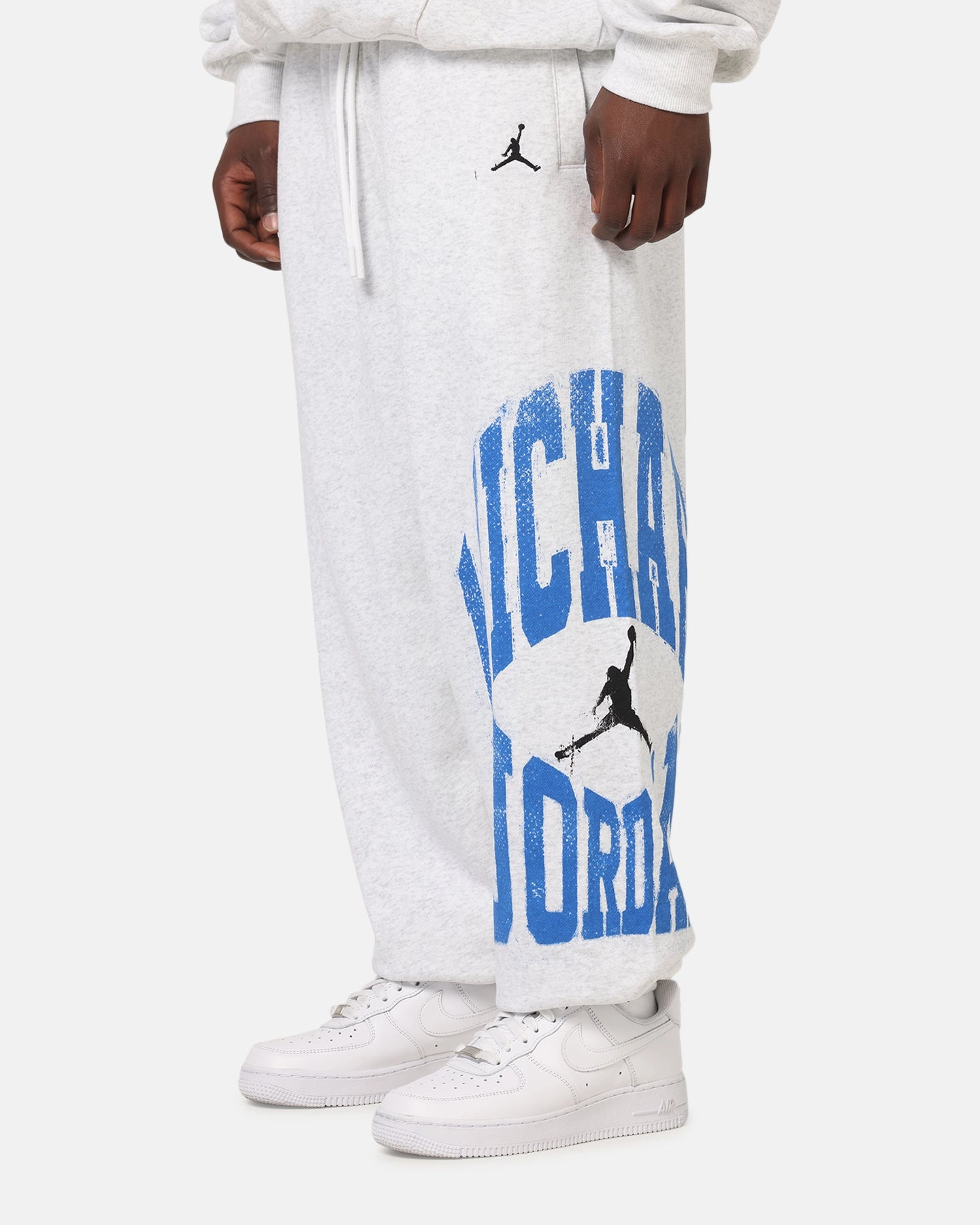 Jordan Brooklyn Collegiate Pants Birch Heather/Black Relaxed Look