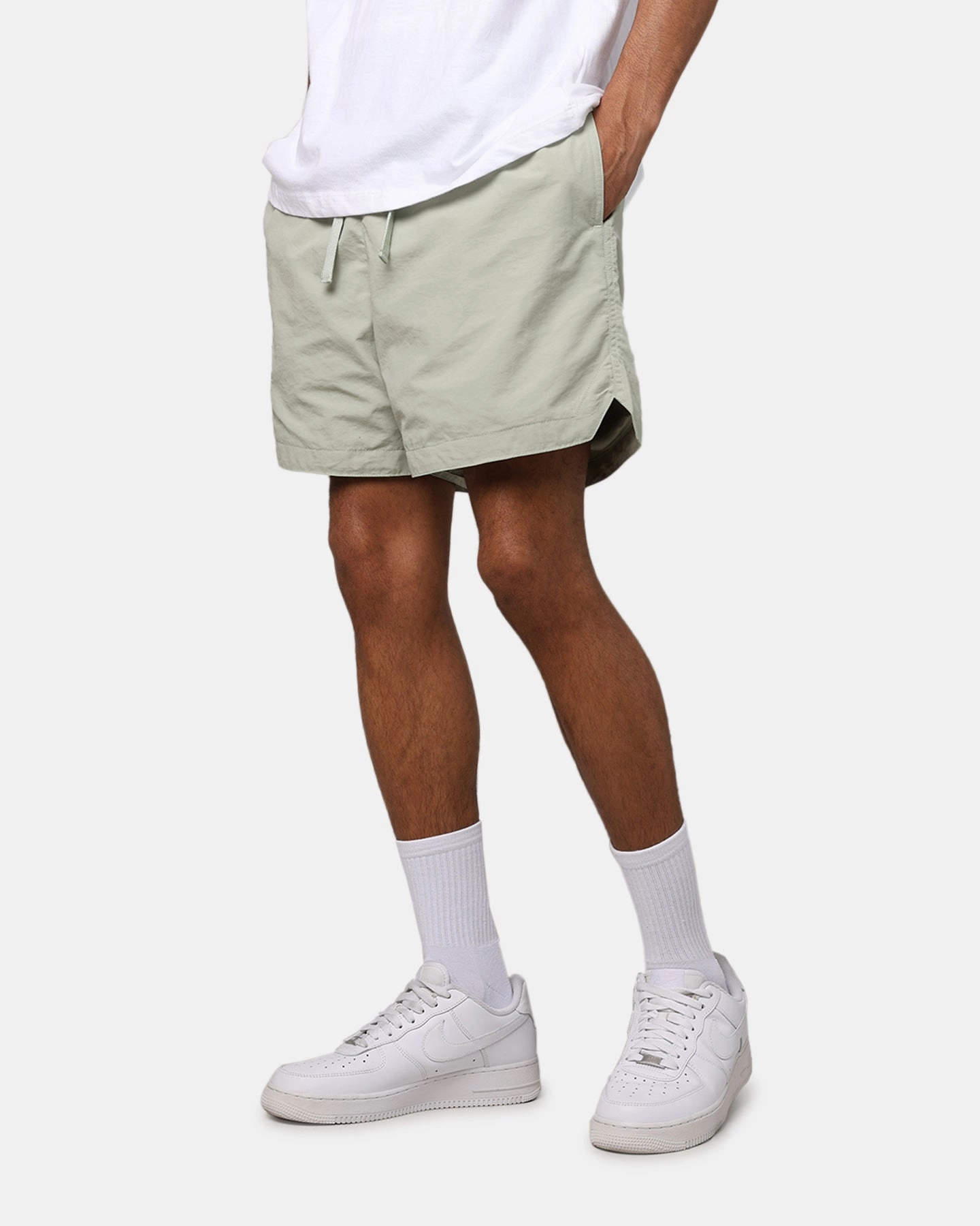 Pro Standard Los Angeles Dodgers Neutral 2.0 Shorts Moss Petite Fit Sports Wear