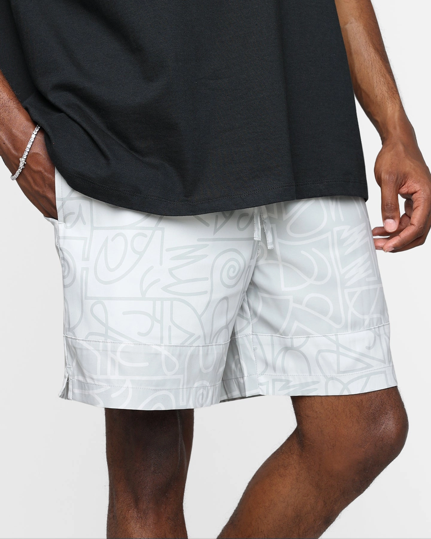 Anti Pilling Fabric XXIII Blake Shorts Off White