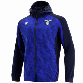 lifestyle Flexible Contoured Panels Lazio pre-match presentation Soccer jacket 2022 - Macron