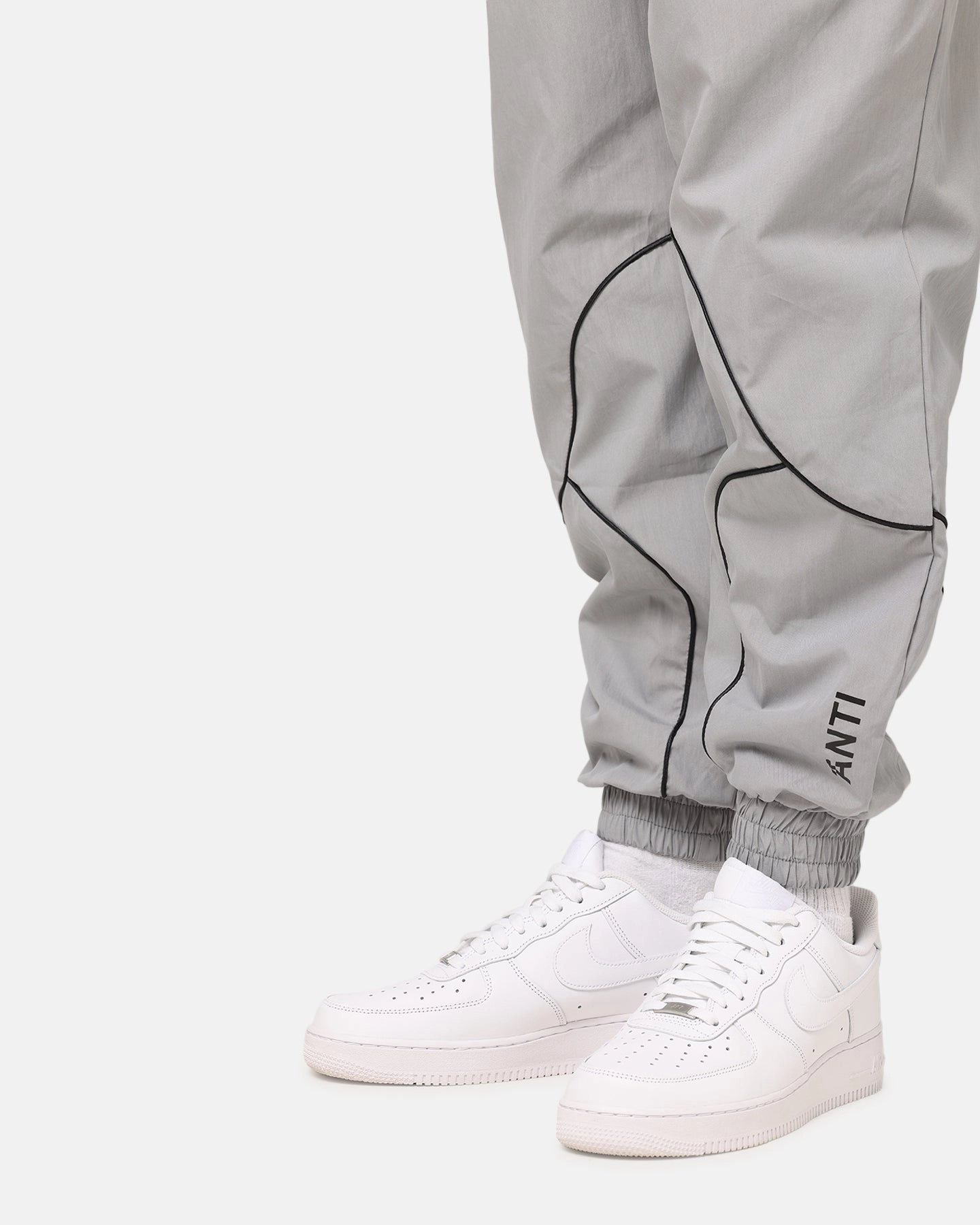 The Anti Order Stereo Nylon Track Jogger Grey AntiStaticFinish