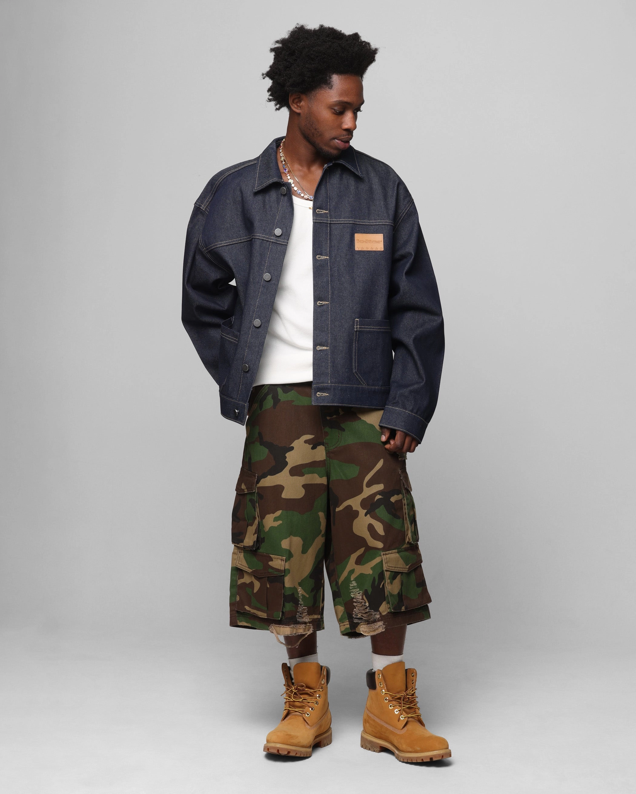 Tear Resistant FlameRetardantTreatment Loiter Collateral Cargo Shorts Camo