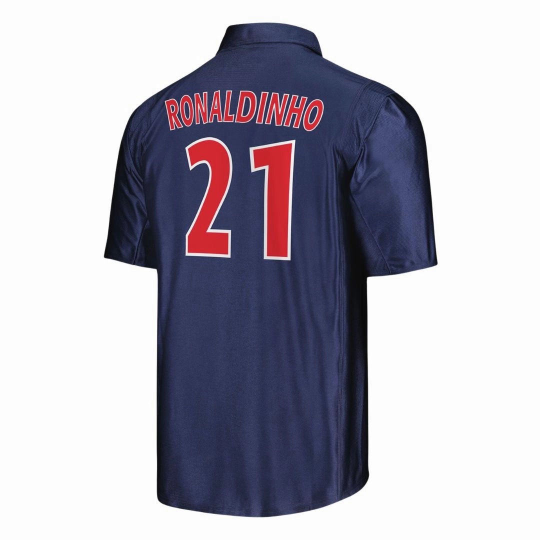 Ultimate Performance PSG 2001/02 Home Jersey ?C RONALDINHO #21