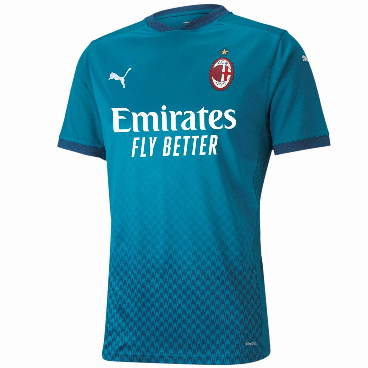 AC Milan Third soccer jersey 2020/21 blue - Puma Abrasion Resistant Design Silicone Grip Hemline