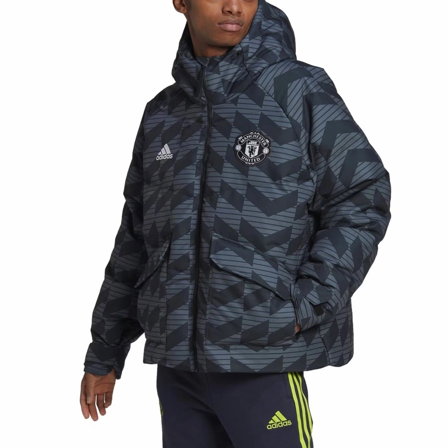 Festival clothing Manchester United padded down jacket 2023 - Adidas