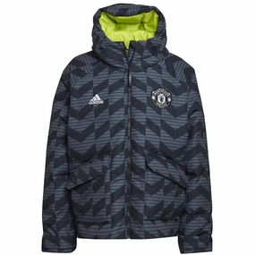 Manchester United padded down jacket 2023 - Adidas microfiber
