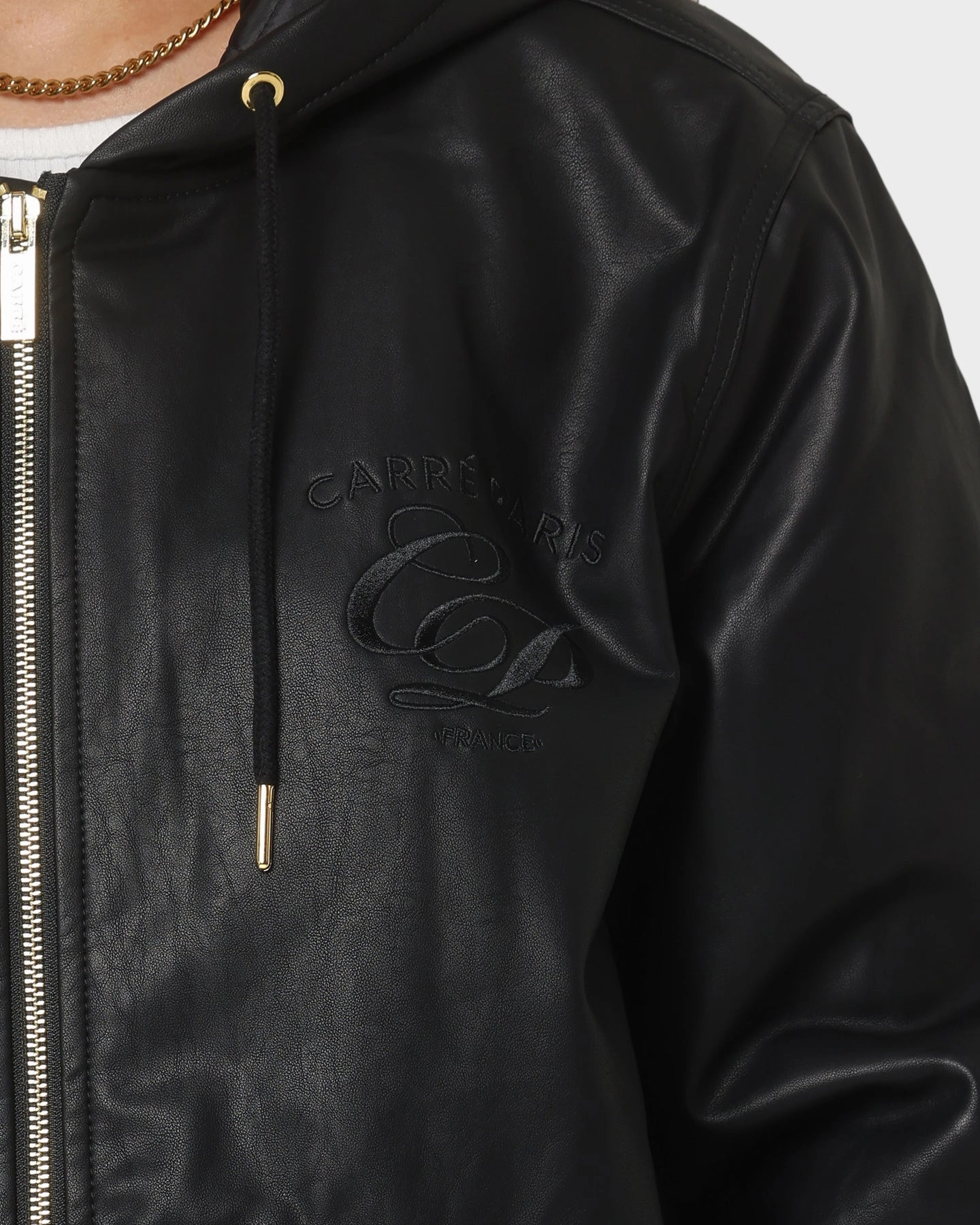 Carr?? Revolutionnaires PU Jacket Black Invoice Change