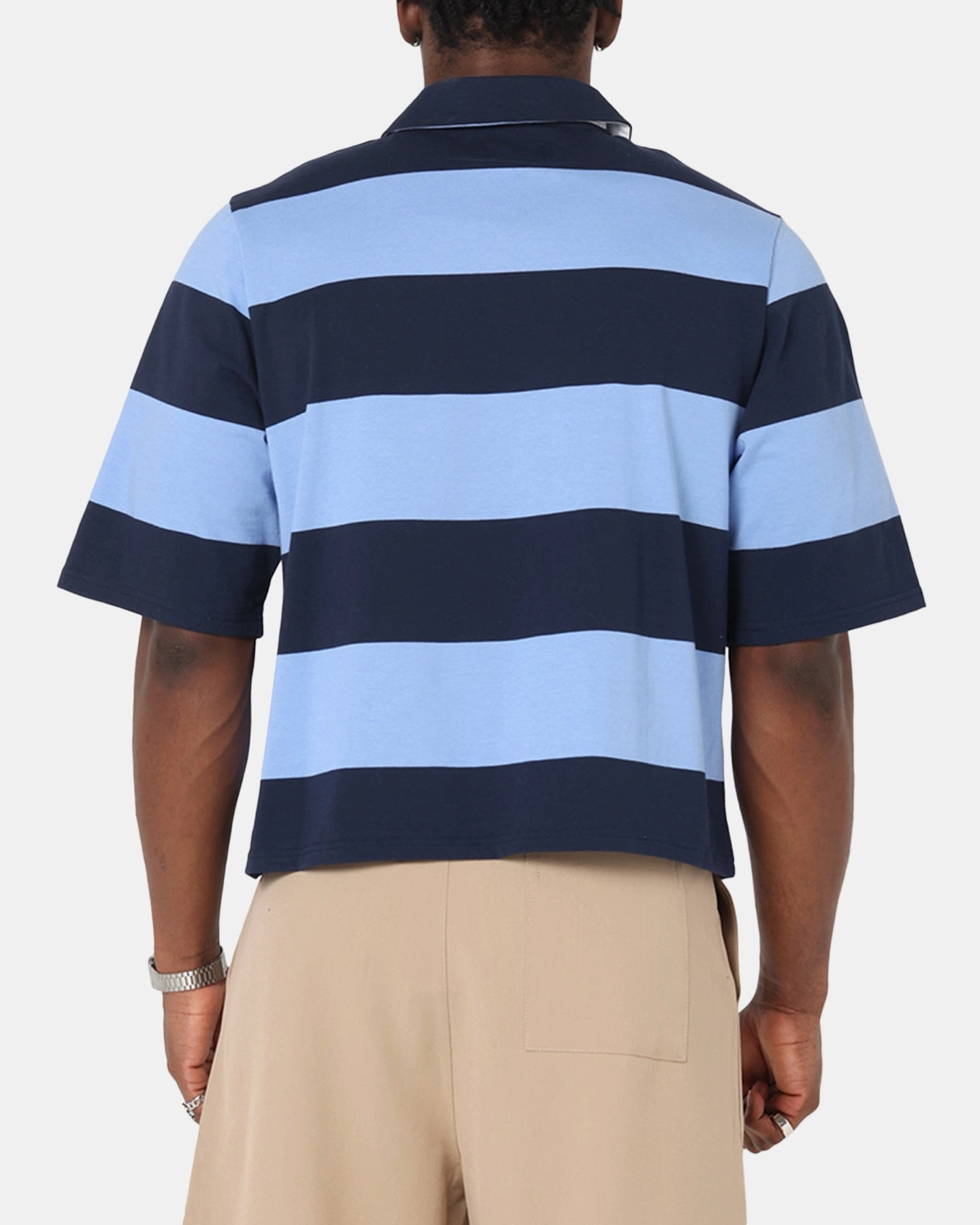 Classic Fit XXIII Rugby Polo T-Shirt Navy/Blue