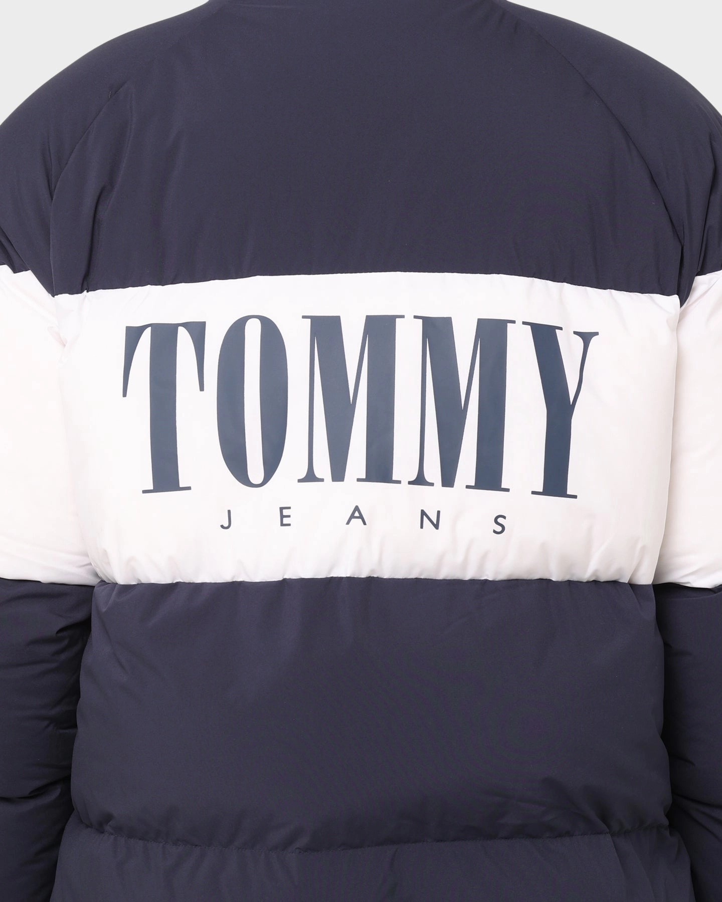 Tommy Jeans TJM Authentic Serif Puffer Jacket Twilight Navy Gloves Outdoor Layer