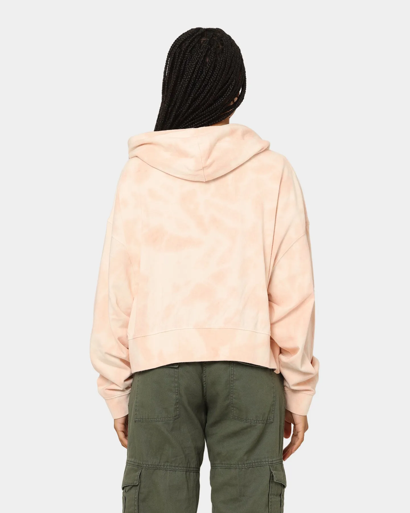 Nike Women's Washed Oversized Jersey Hoodie Artic Three Layer Laminate Publish