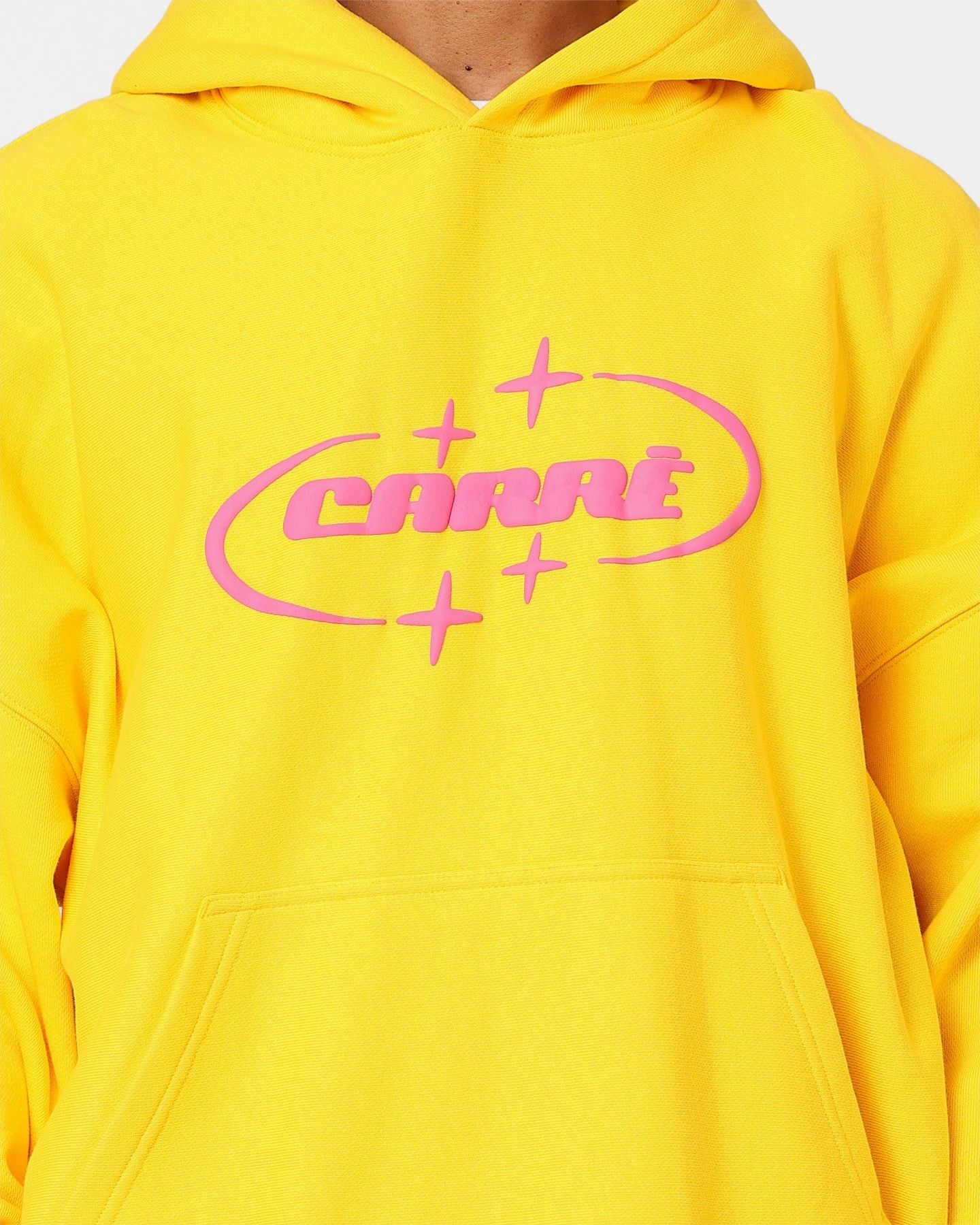 Carre 2K Oversized Hoodie Yellow Record practice session