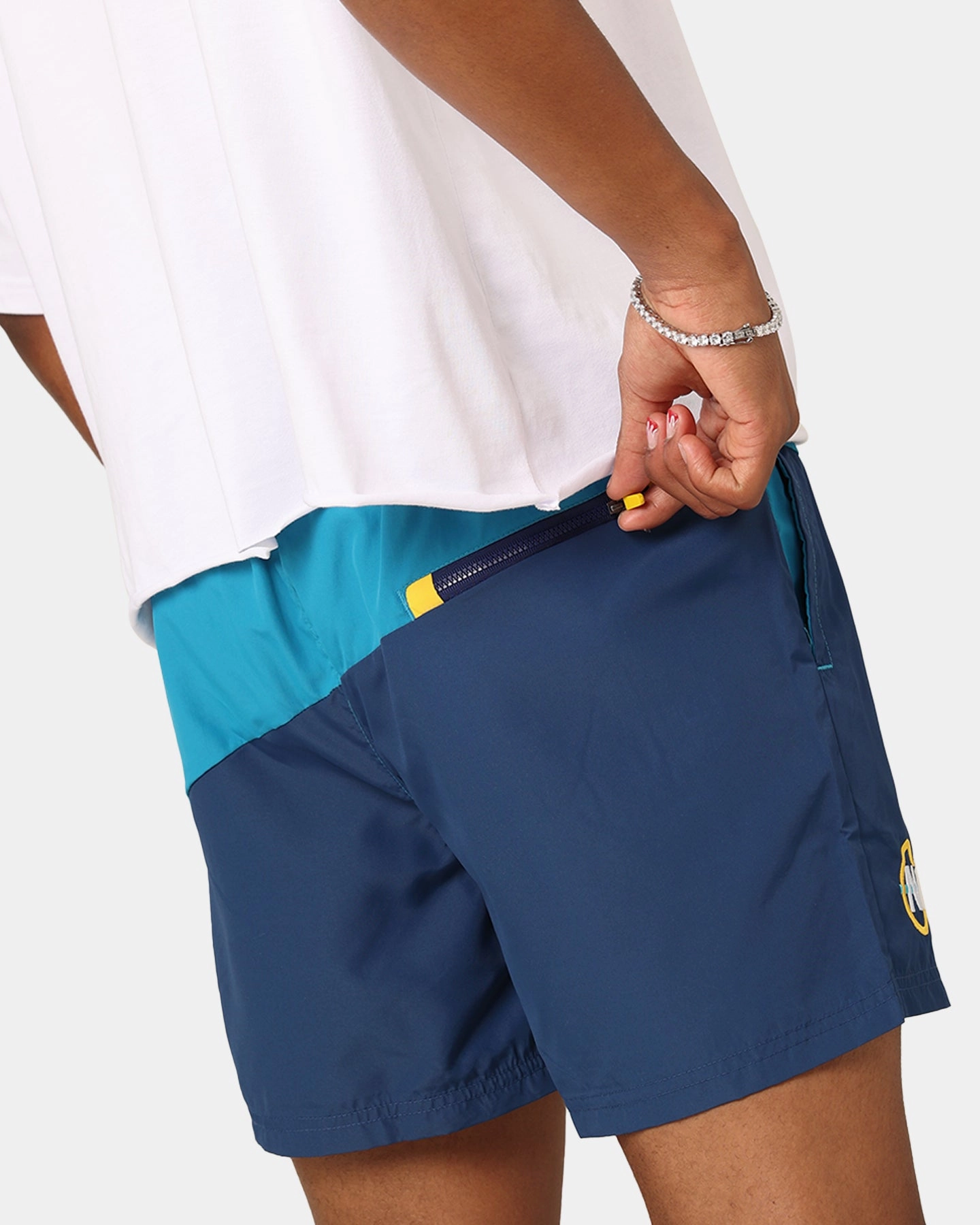 Beach Ready Shorts Warm Fit Nautica Pietro 4" Swim Shorts Navy
