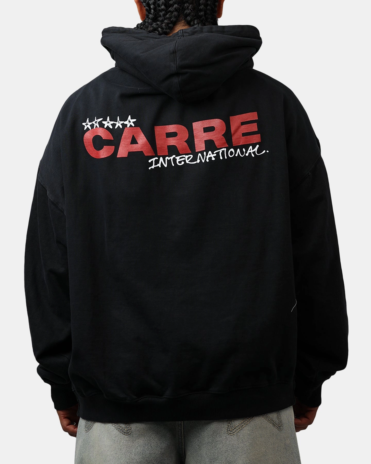 Carre Handdrawn Hoodie Black Create