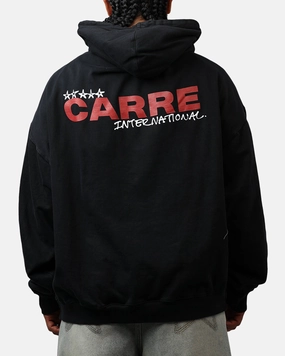 Carre Handdrawn Hoodie Black Create