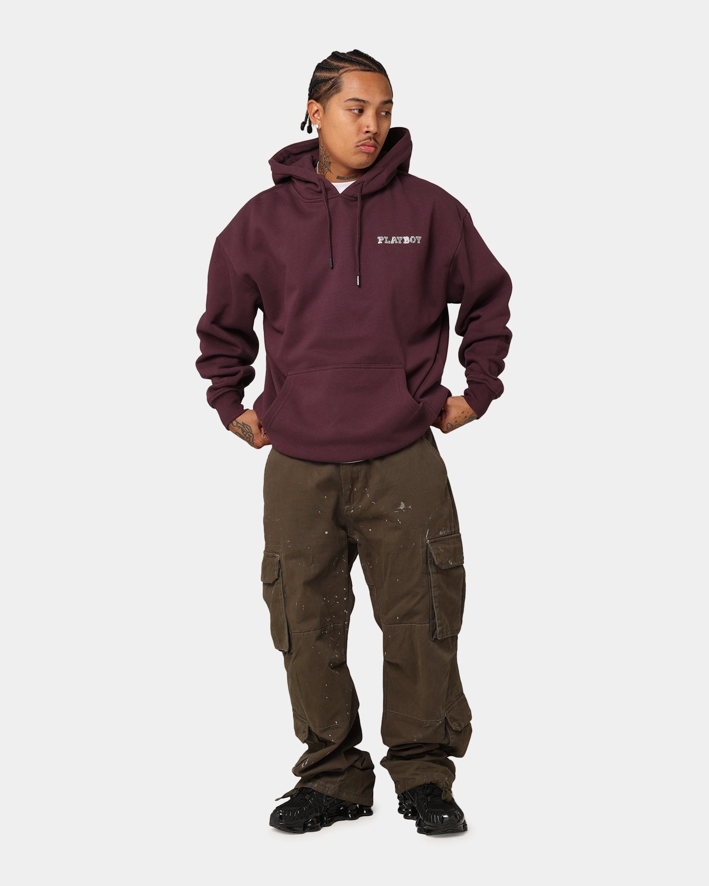 Hold Playboy Diamant?? Hoodie Plum