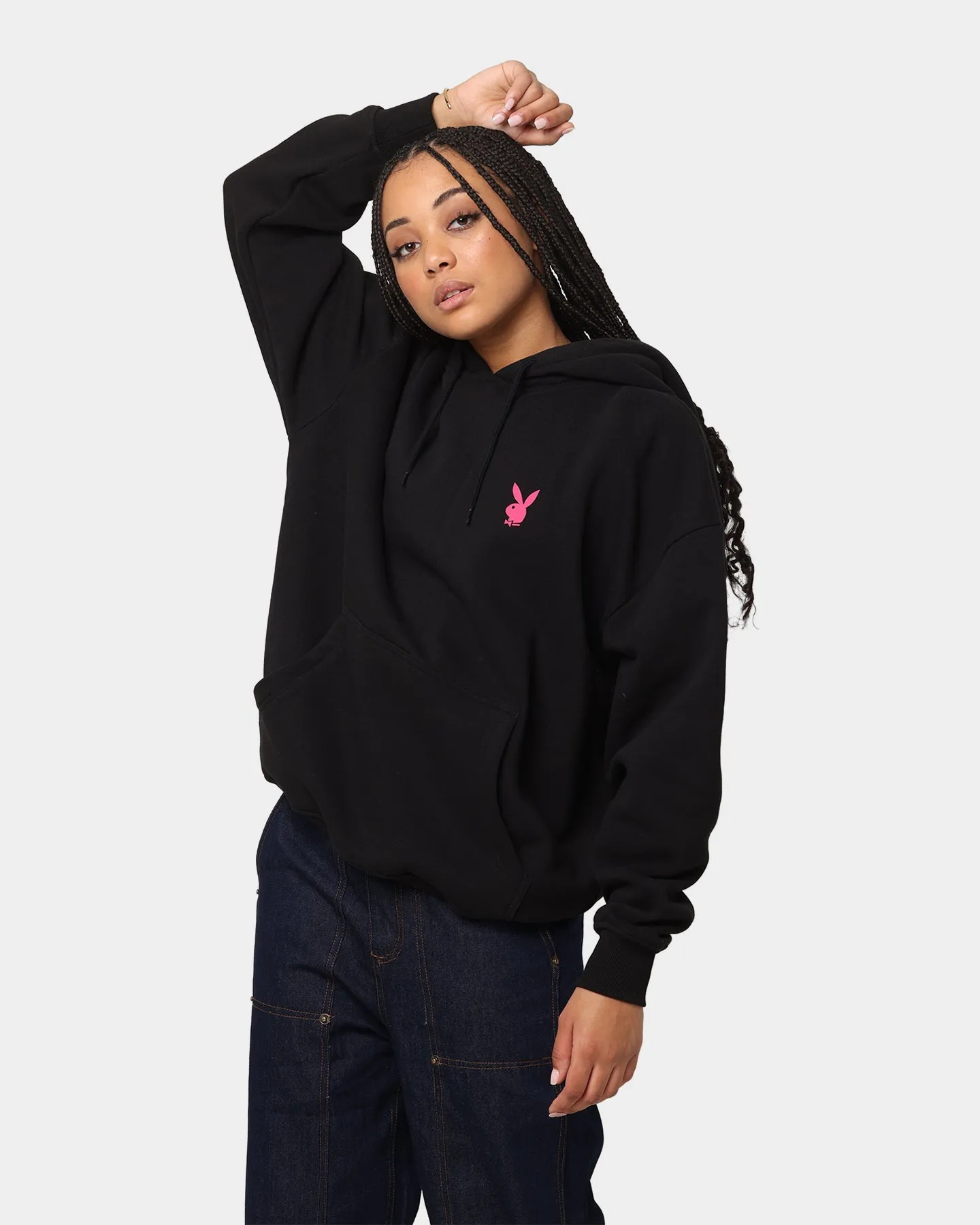 Antiperspirant Playboy Stacked Hoodie Black
