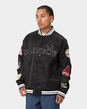 Wrinkle Resistant suitable for corporate events Playboy 70th Playboy Jacket Black