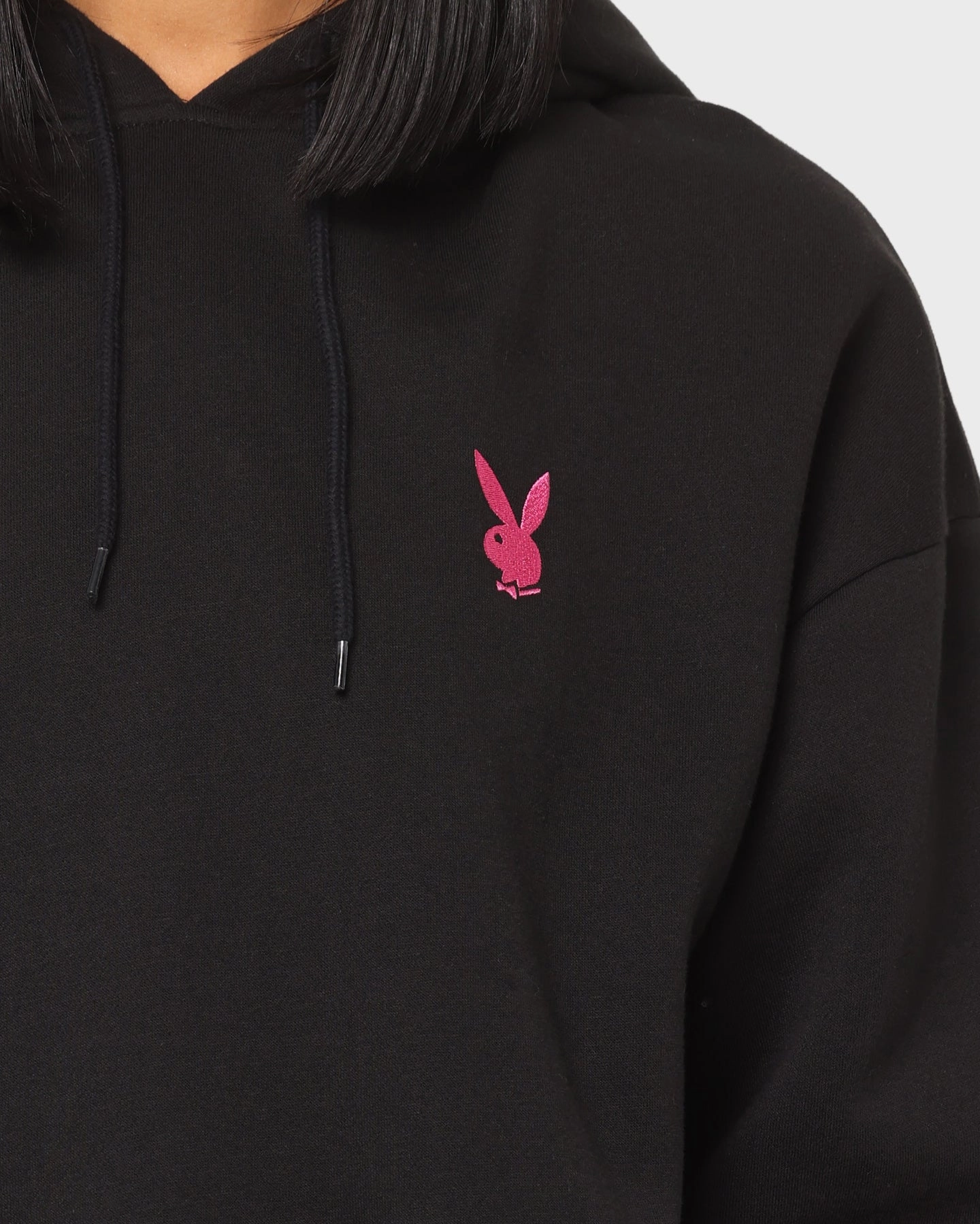 Performance Wear Playboy Bunny Basics Oversized Hoodie Black