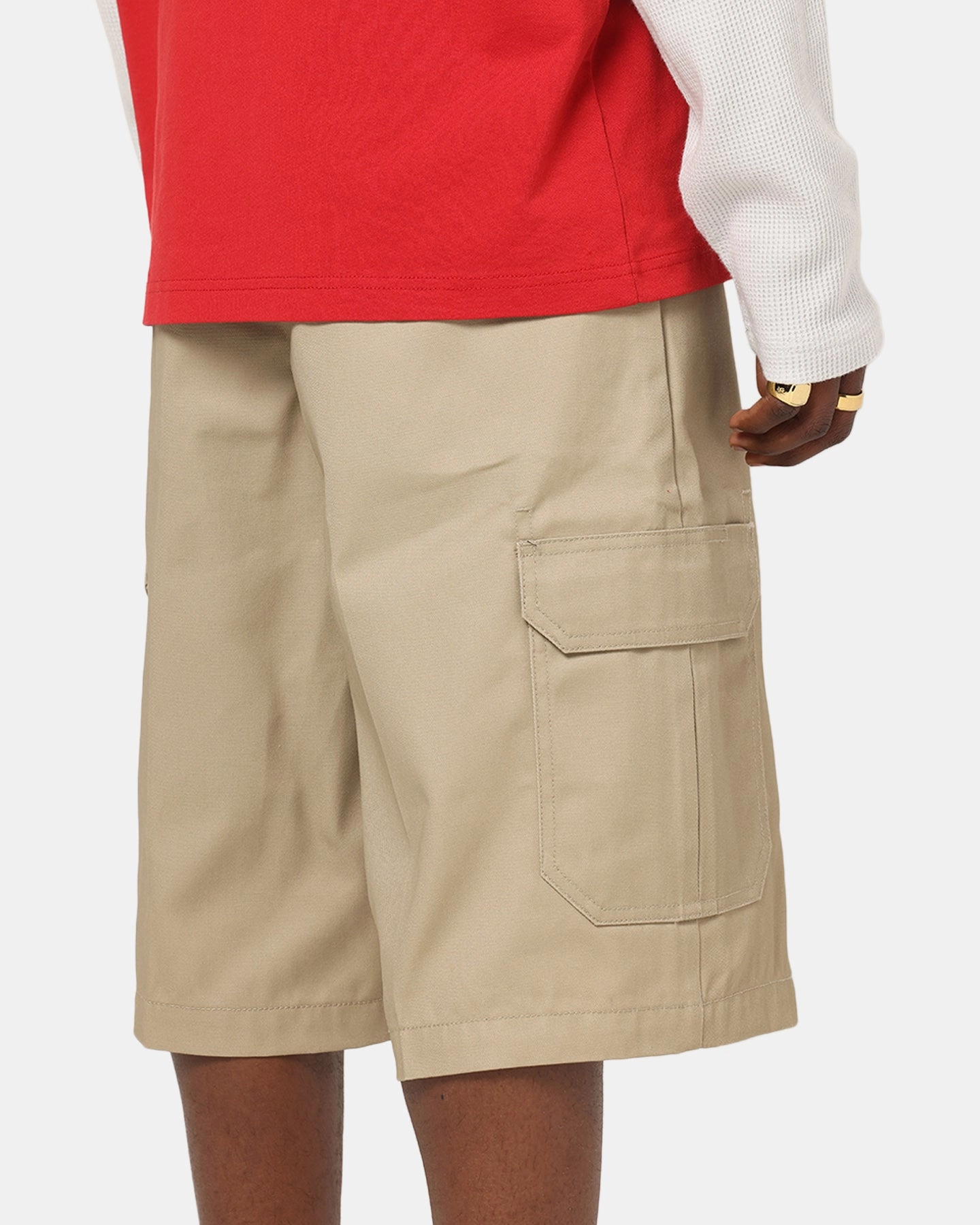 Playboy Bunny Shorts Khaki Sweat Wicking Technology TaglessLabeling