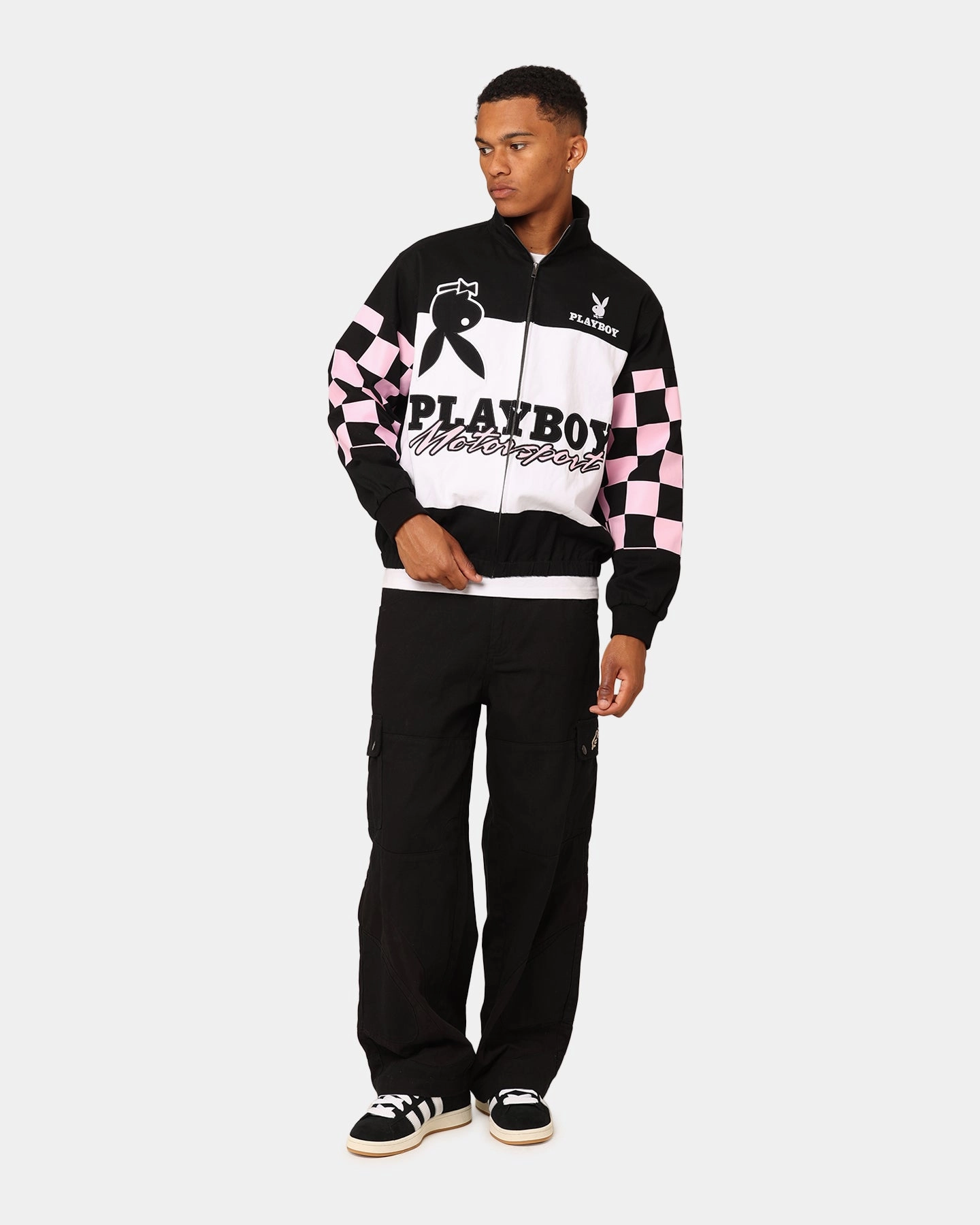 Playboy By Culture Kings Hot Pursuit Jacket Black Neutral Comfort