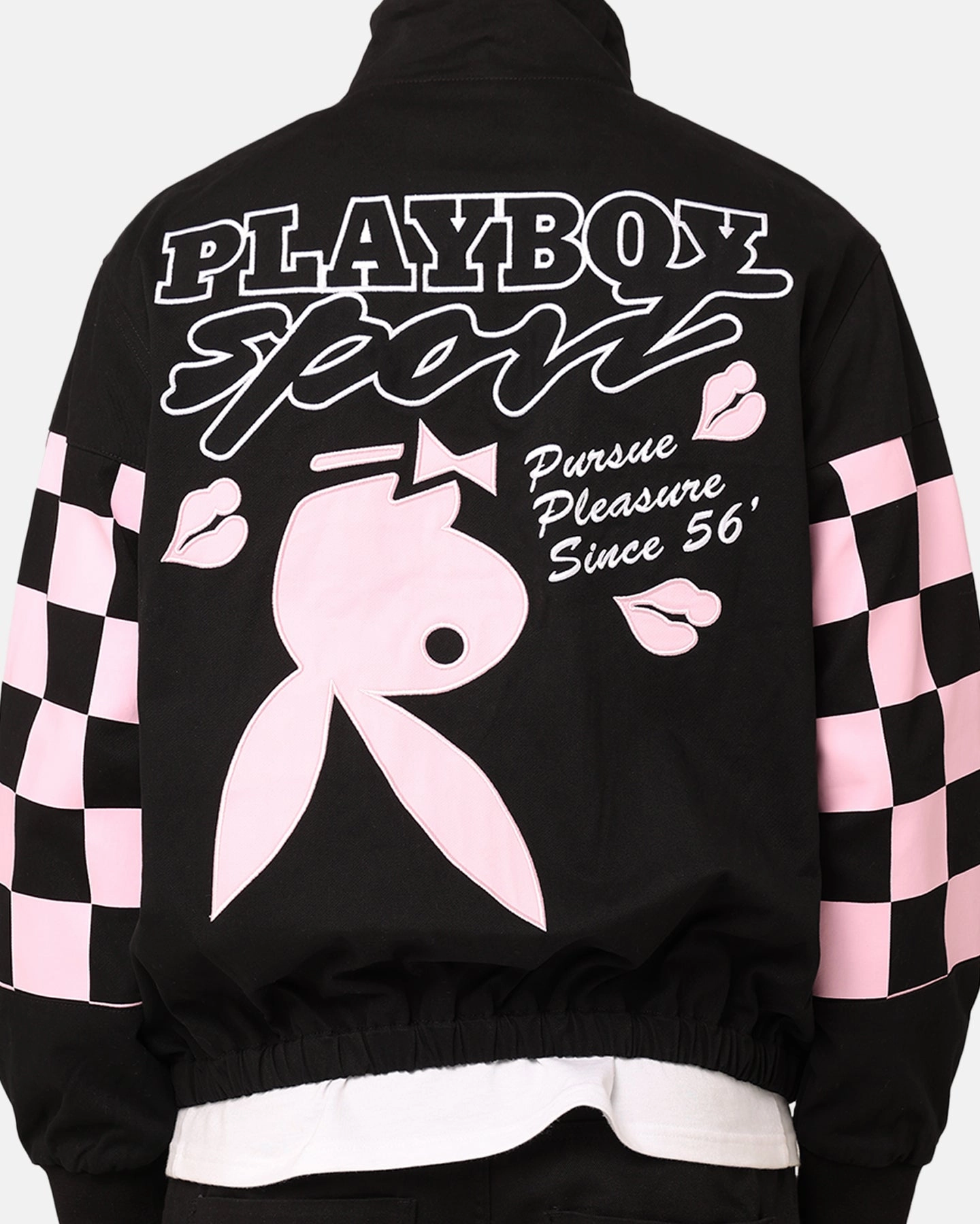 Comfortable-fit Versatile Outerwear Playboy By Culture Kings Hot Pursuit Jacket Black