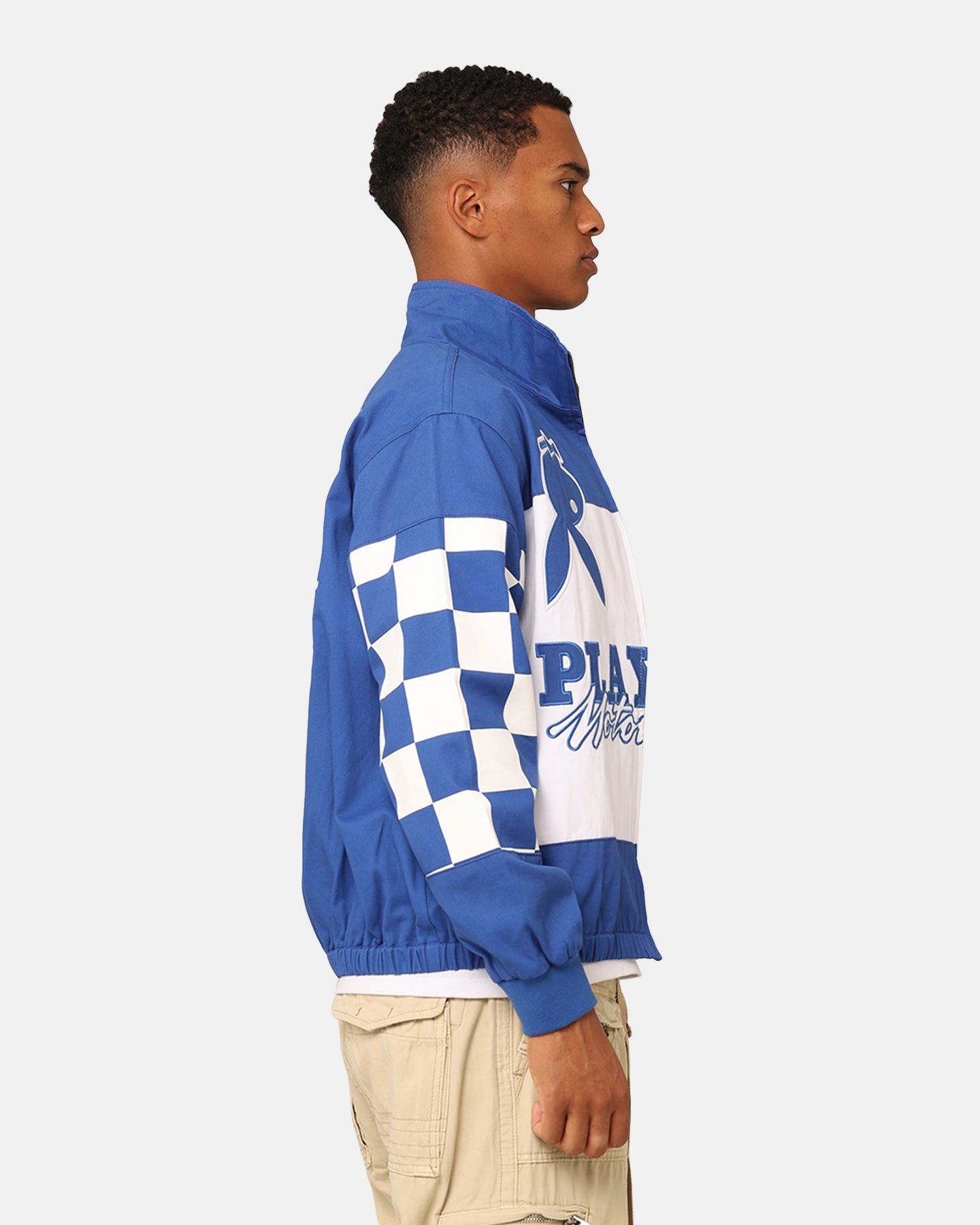 club Loungewear Playboy By Culture Kings Hot Pursuit Jacket Blue