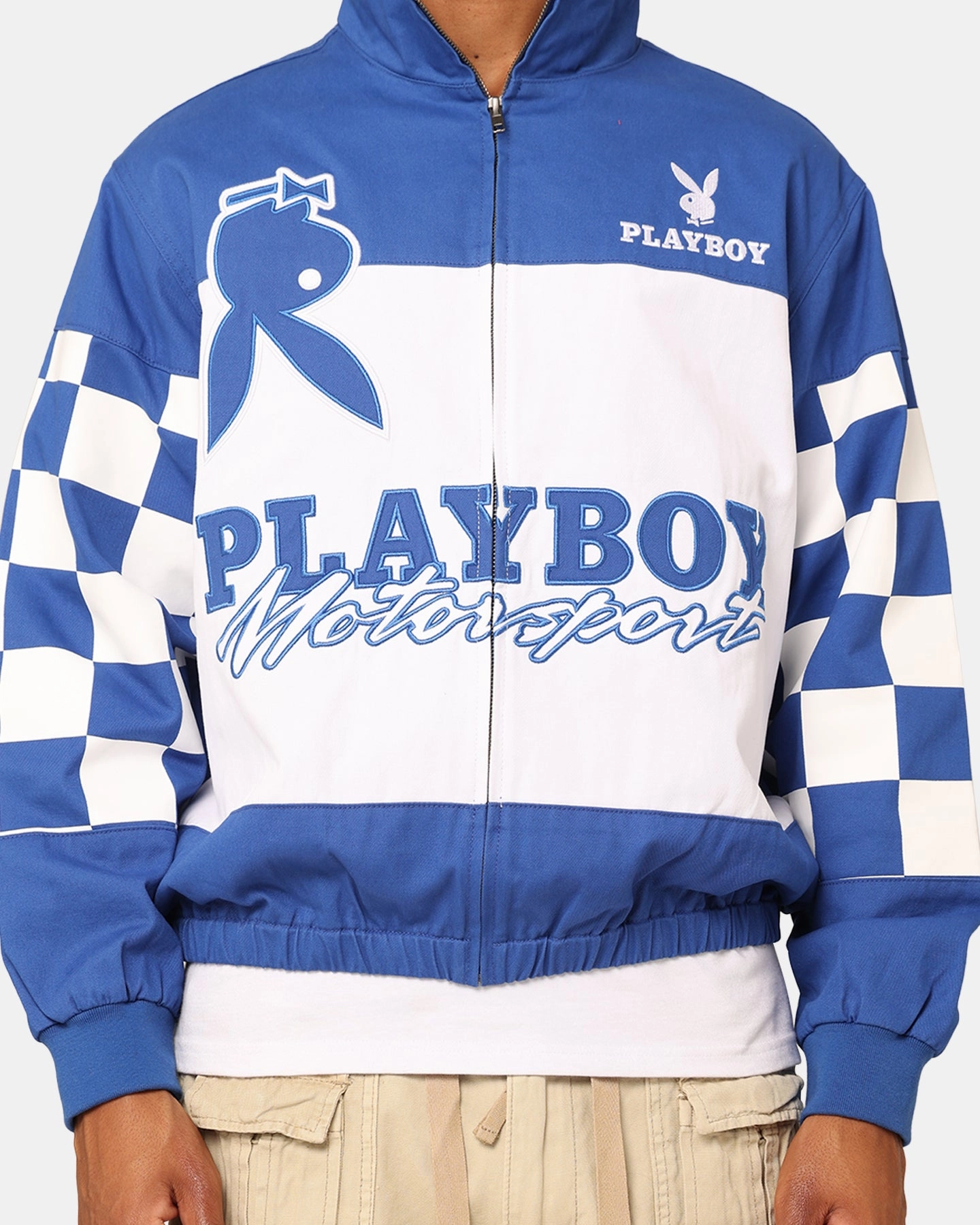 Stretch Panels Playboy By Culture Kings Hot Pursuit Jacket Blue