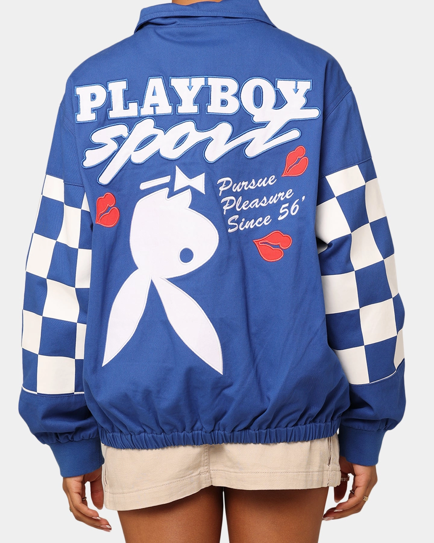 Base-layer Seamless Seams Playboy By Culture Kings Hot Pursuit Jacket Blue