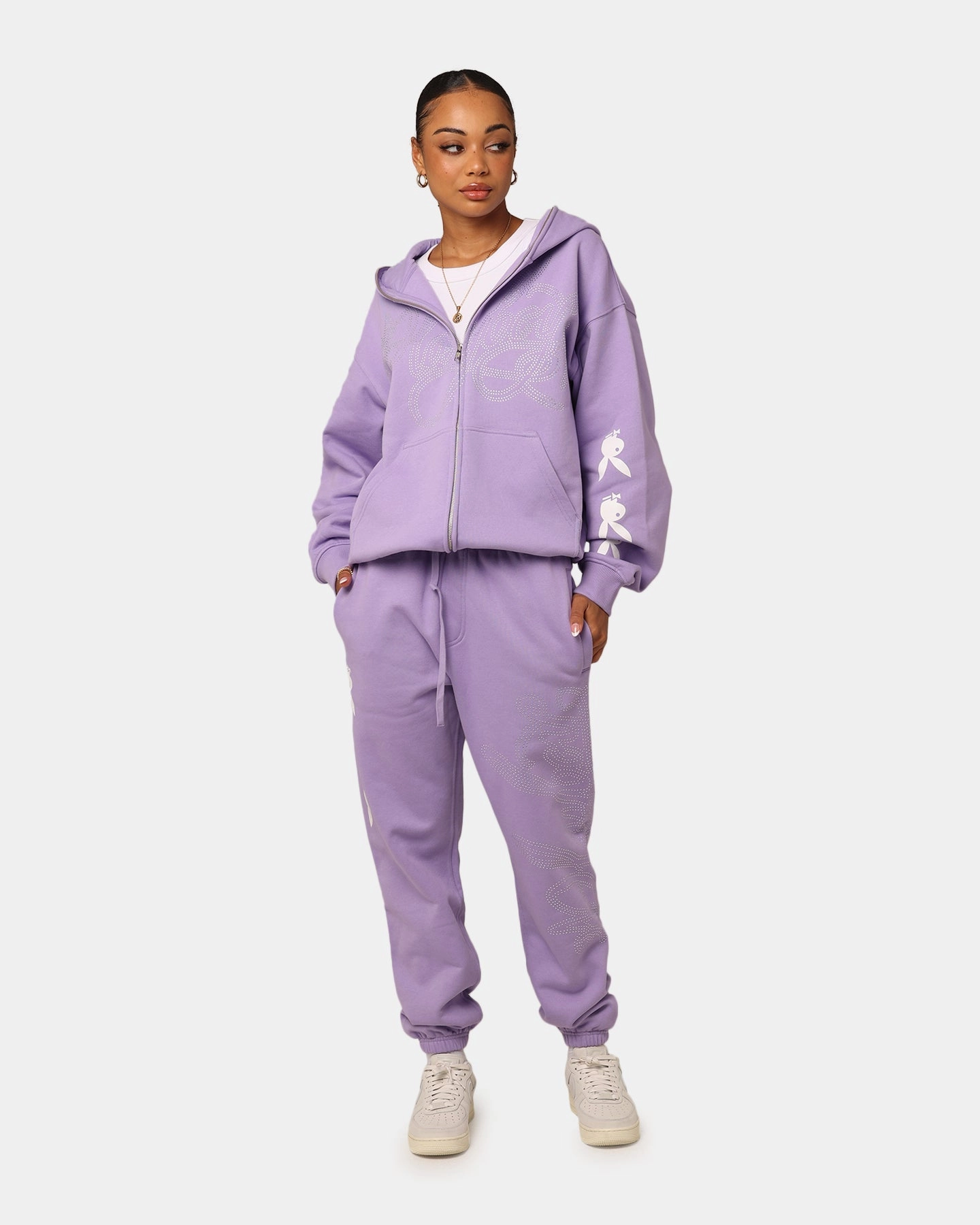 Functional Wear low quality Playboy By Culture Kings Shyne Full Zip Hoodie Purple