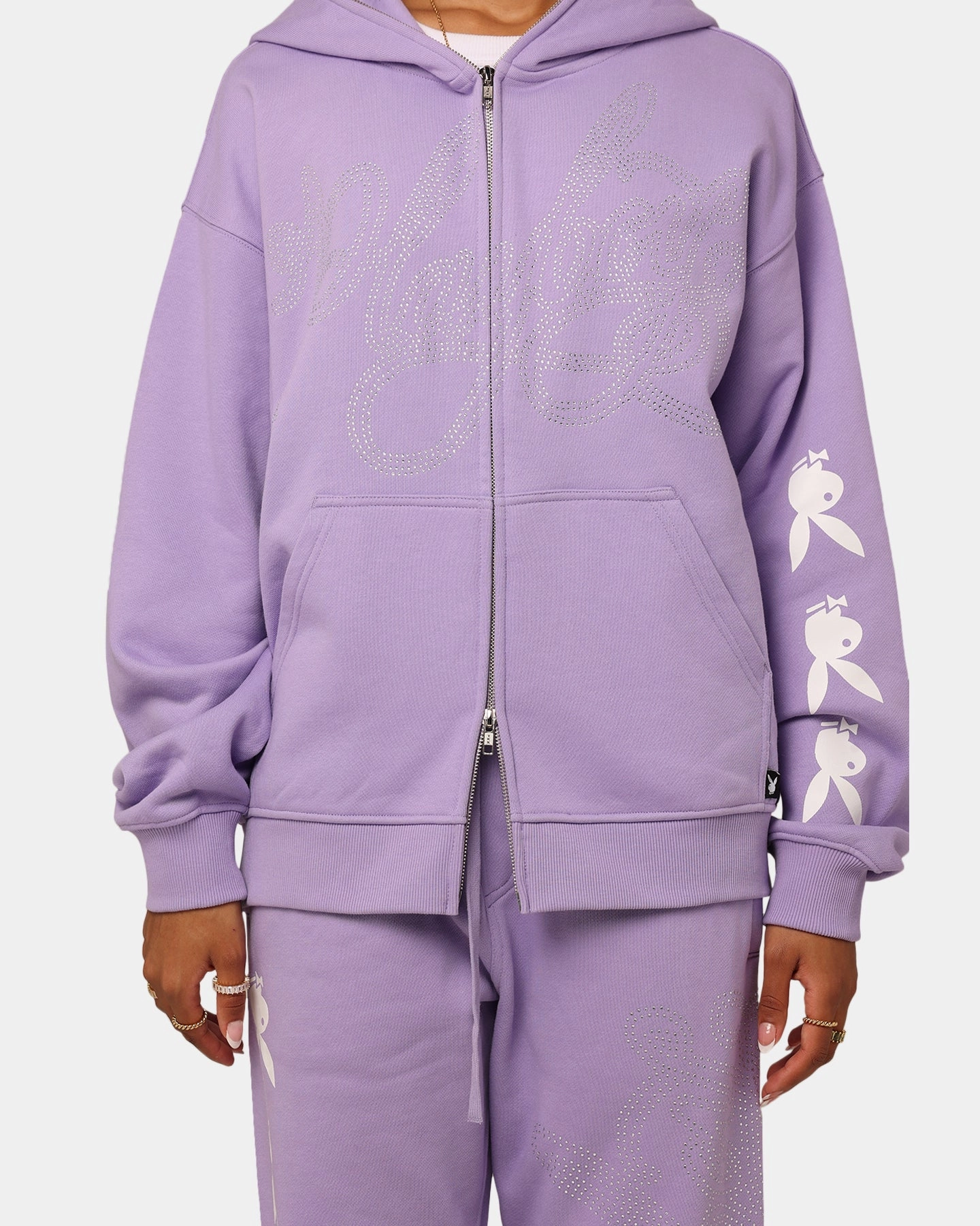 Playboy By Culture Kings Shyne Full Zip Hoodie Purple Universal Backpack Compatibility suitable for water sports