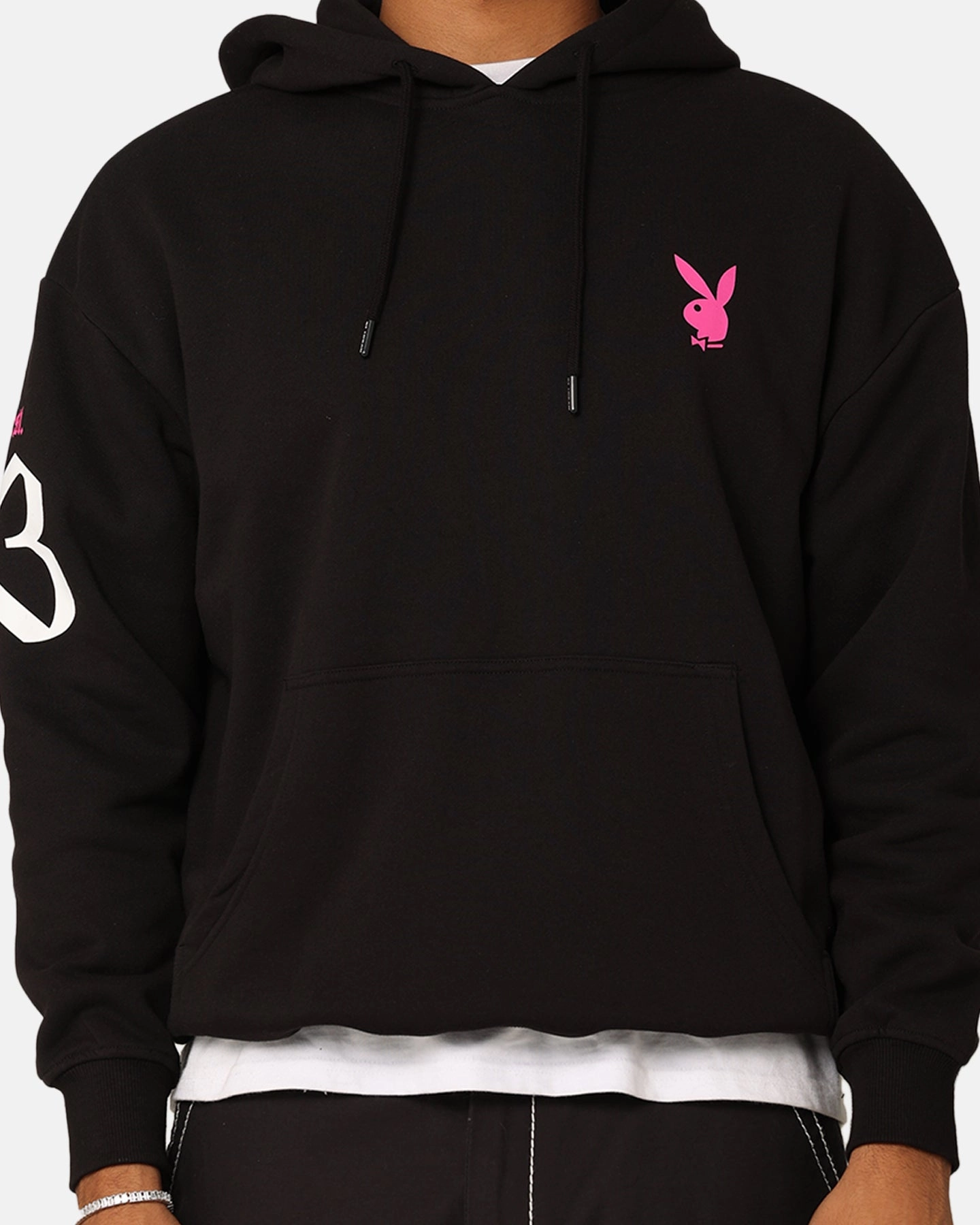 Playboy Card Hoodie Black Age