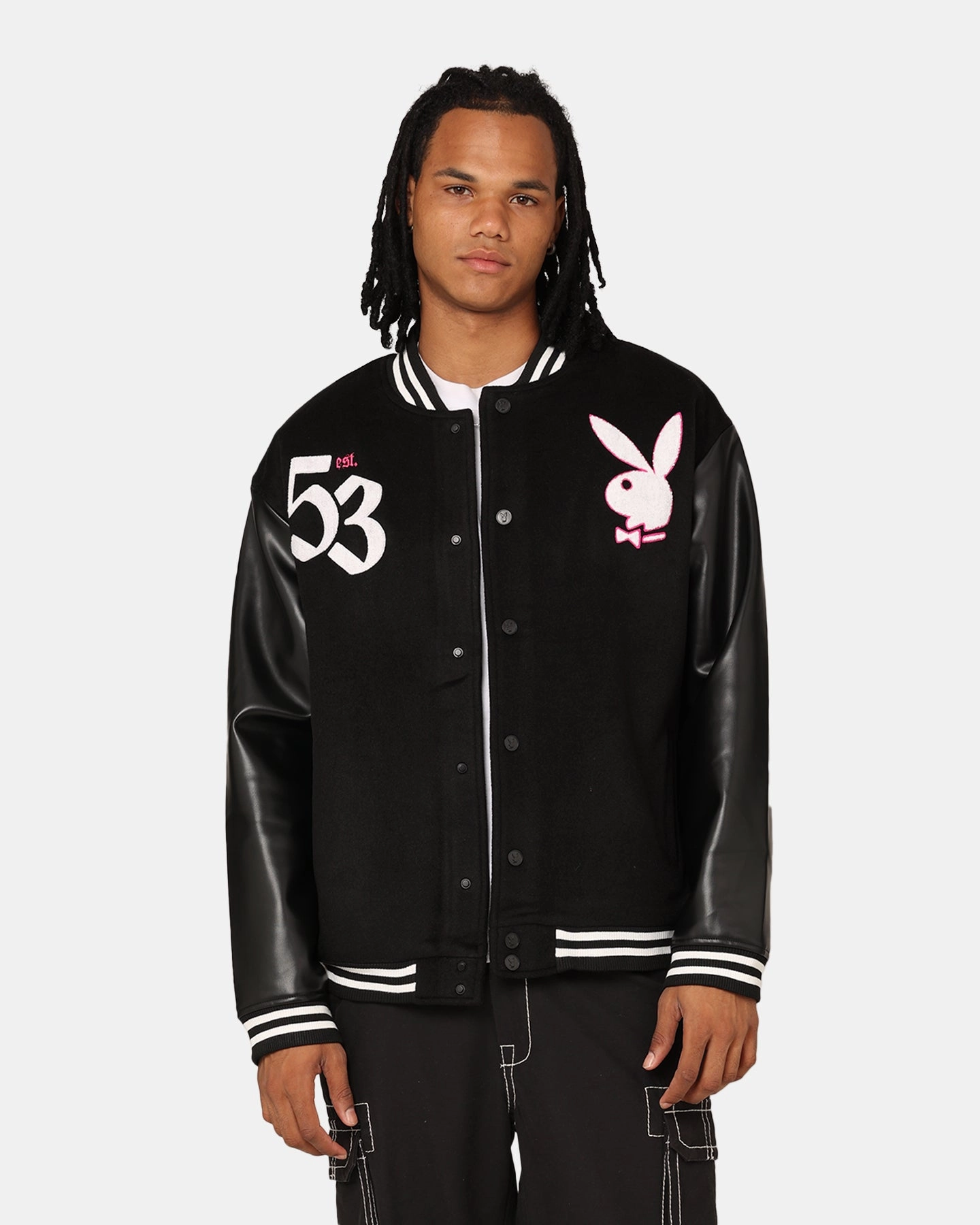 Playboy Card Jacket Black Classic Jacket