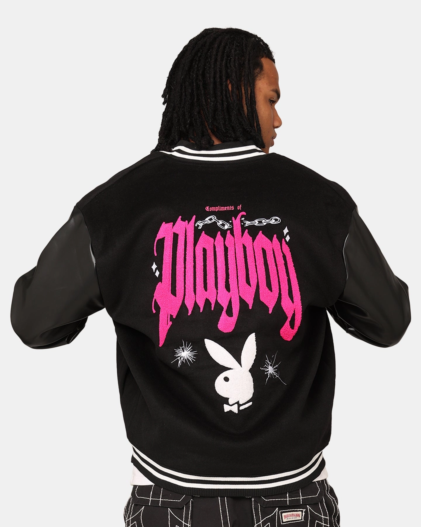 Playboy Card Jacket Black Noise Reducing Fabric