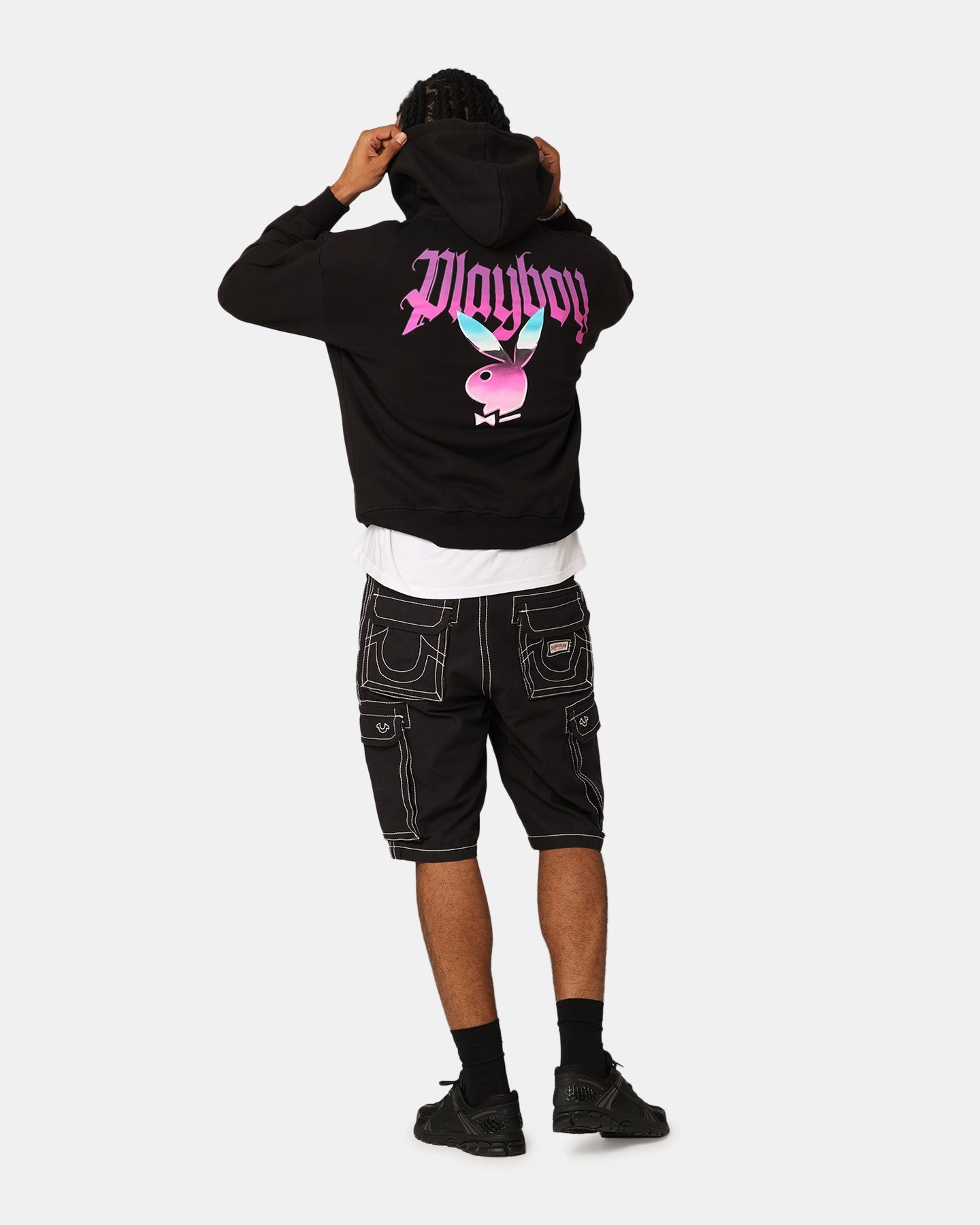 Playboy Chrome Hoodie Black Engage