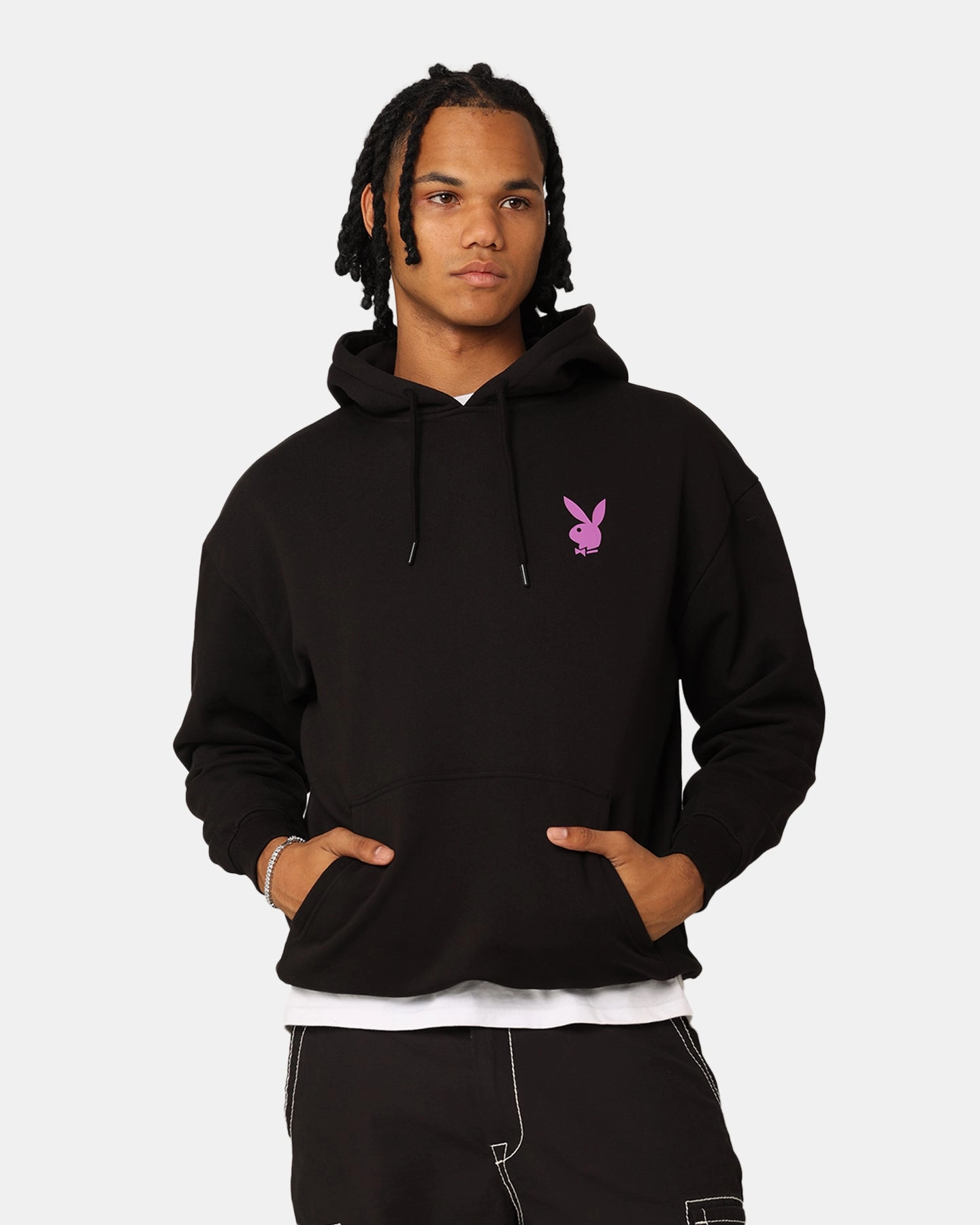 Playboy Chrome Hoodie Black Wardrobe