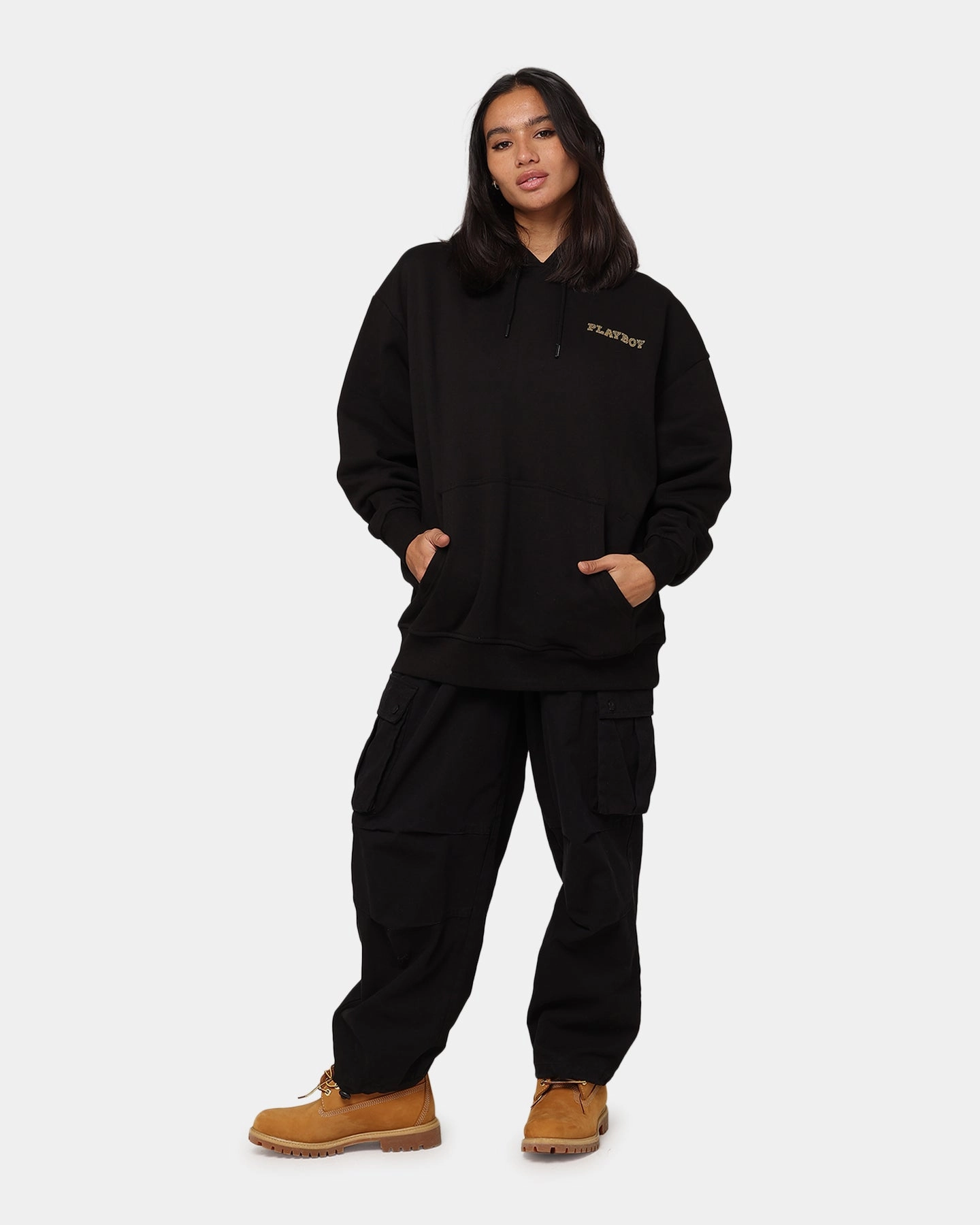 Sports Jacket Adaptive Fit Playboy Diamant?? Hoodie Black