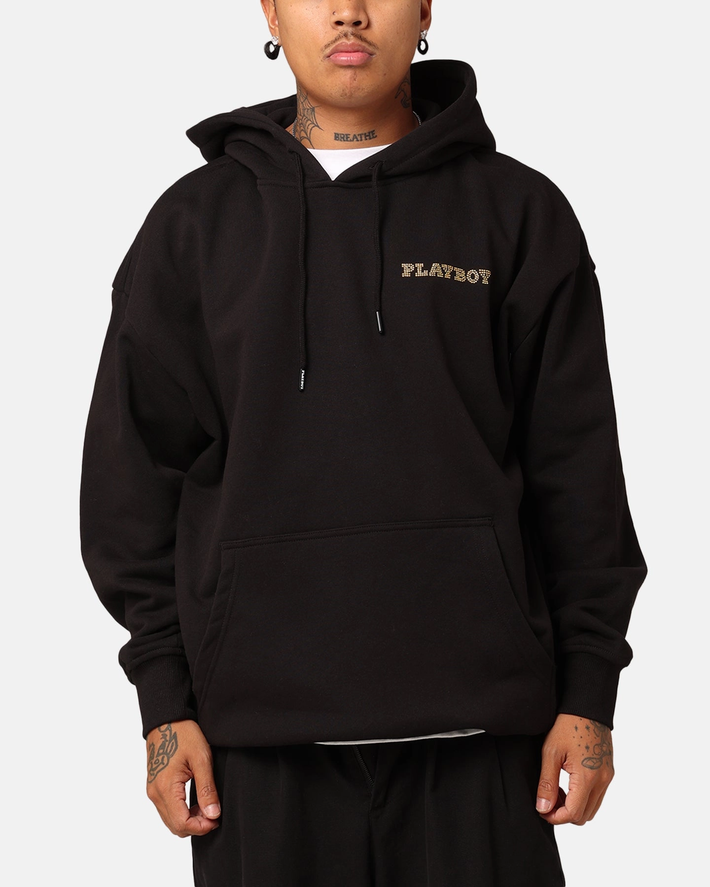 Base-layer Playboy Diamant?? Hoodie Black