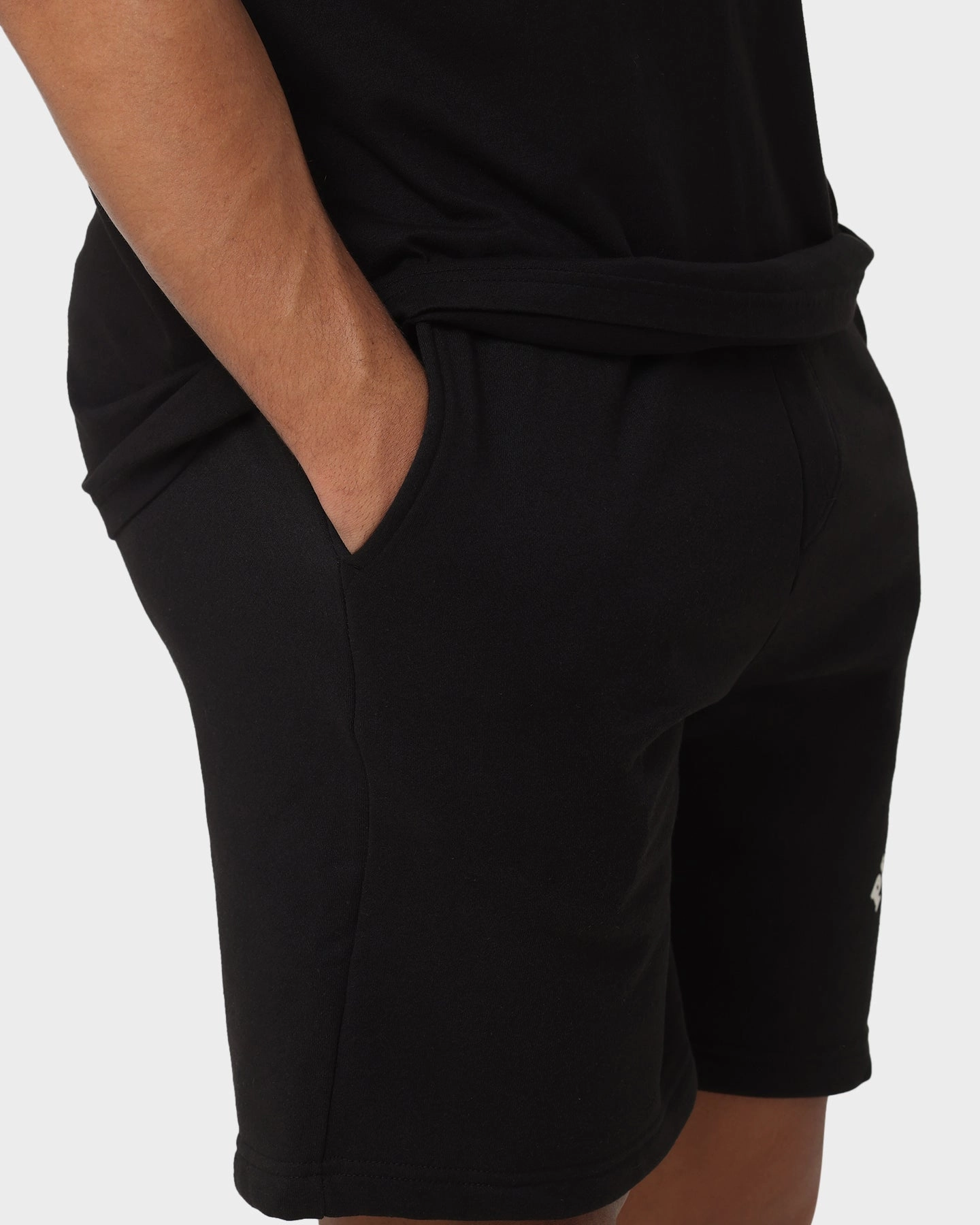 Playboy PB Track Club Track Shorts Black Anti Slip Waist Grip hat