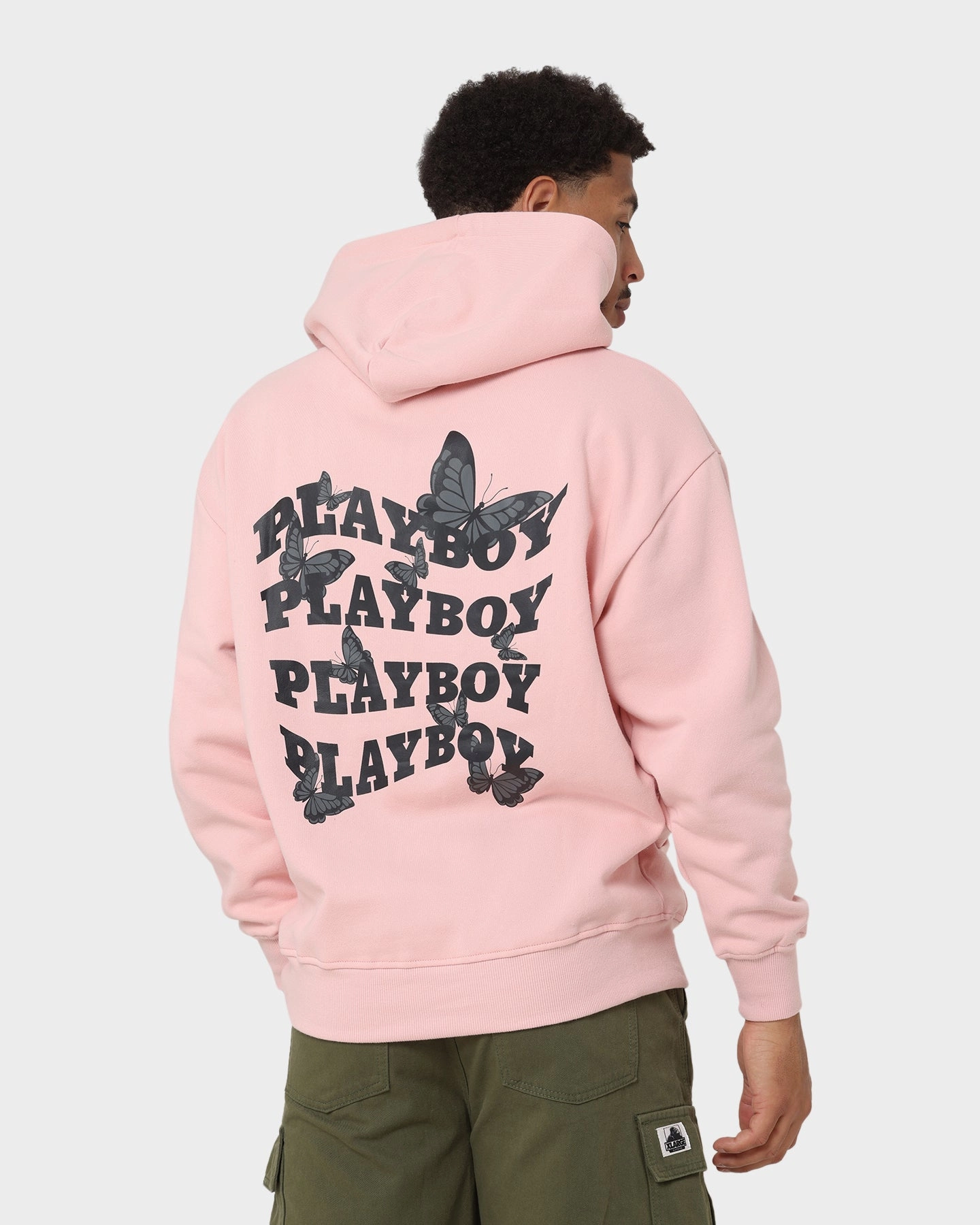 Survive Playboy Playboy Butterfly Original Fit Hoodie Pink
