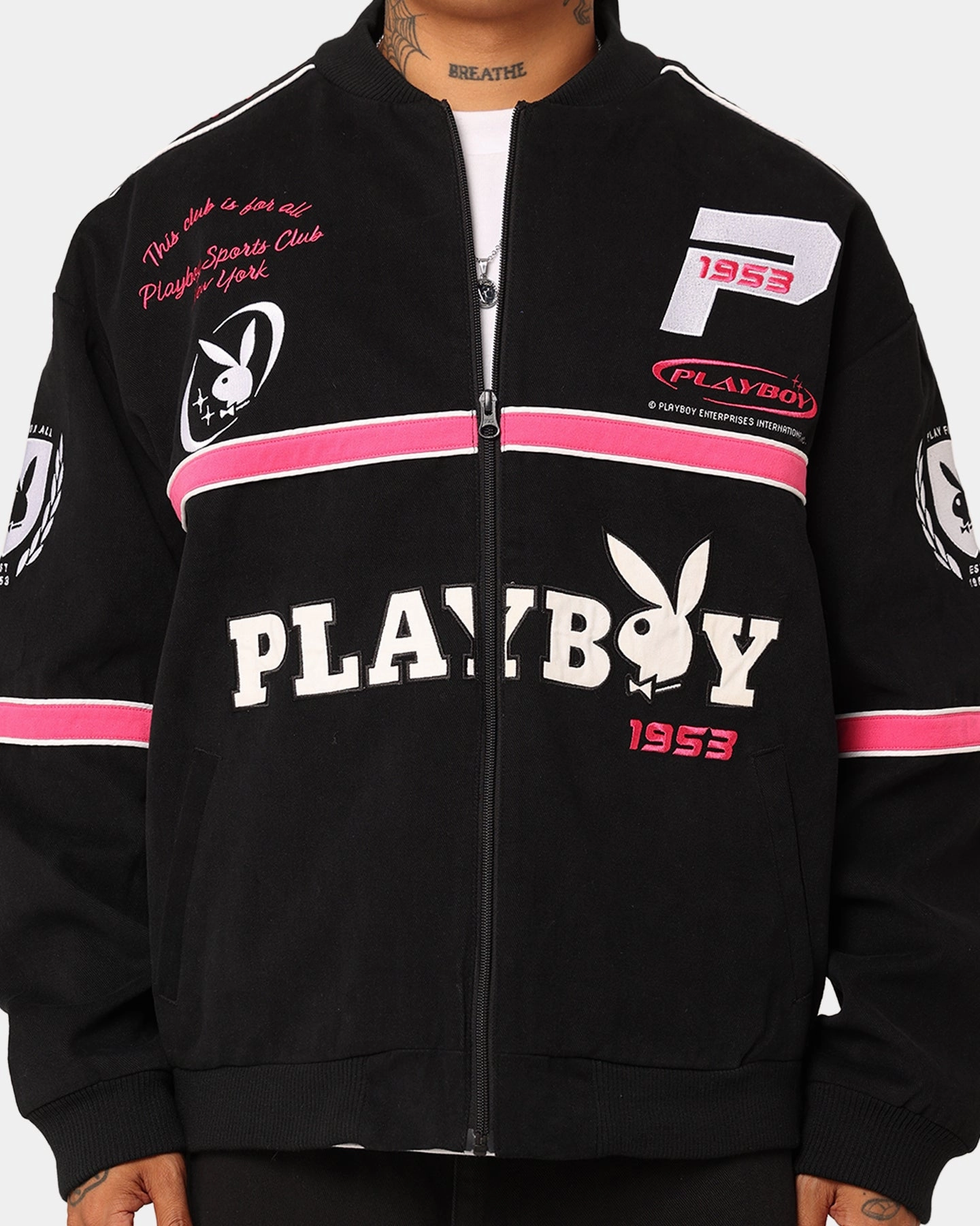 Playboy Racing Playboy RHD Jacket Black kind Train