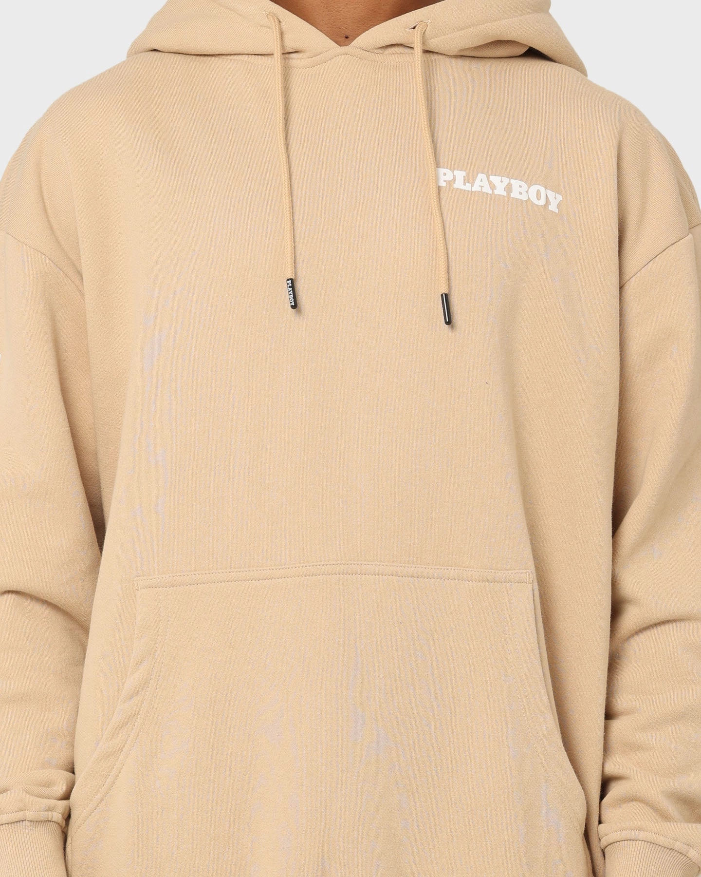 Culture Regular-fit Playboy Stack Blend Hoodie Tan