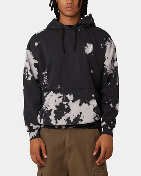 Durable Material Fitness Playboy Tie Dyed Bunny Hoodie Black Tie Dye