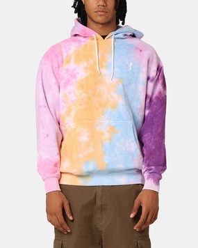 Playboy Tie Dyed Bunny Hoodie Pastel Tie Dye Foldable Collar Design Charity
