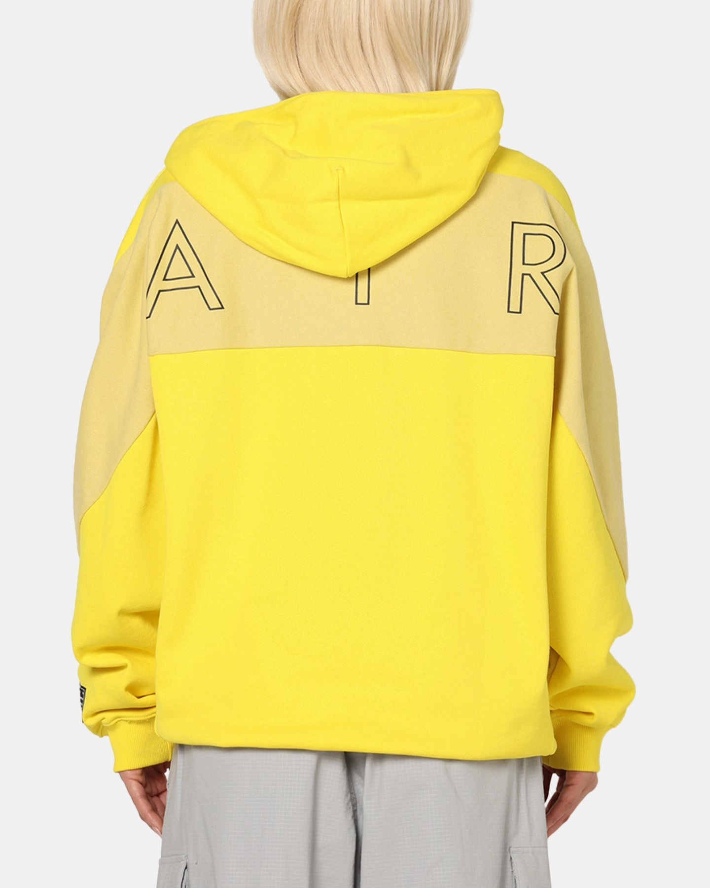 Trendy Accessory Nike Air Full-Zip Fleece Hoodie Saturn Gold/Black